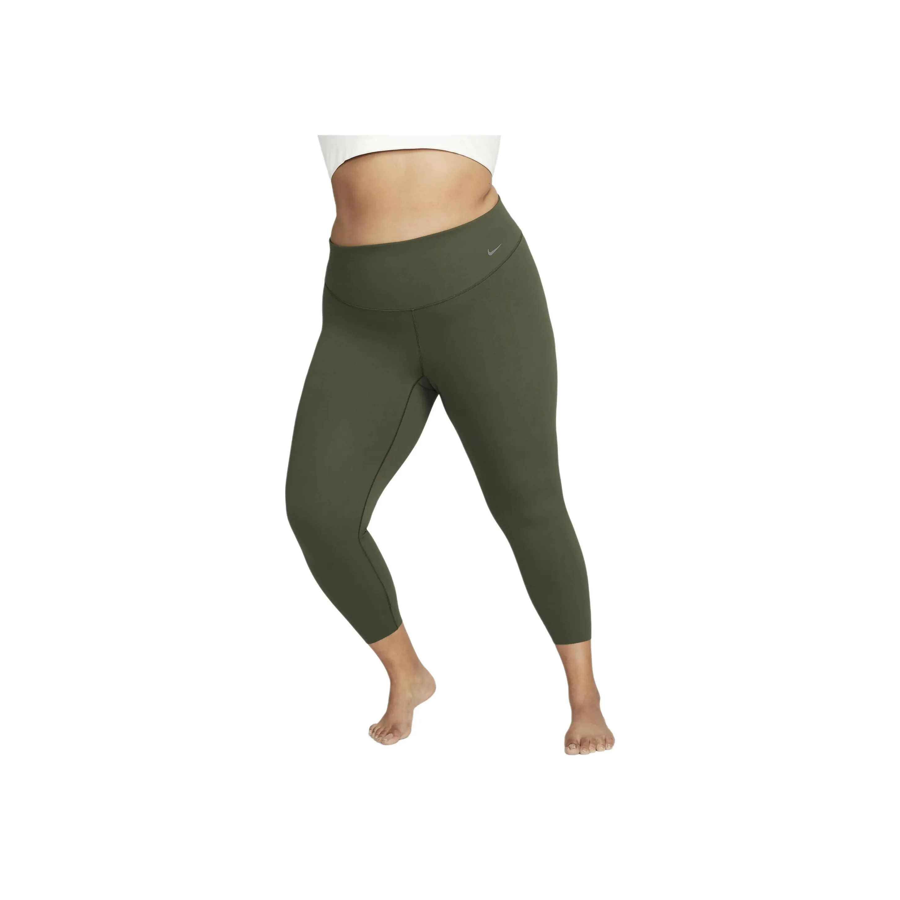 Nike Zenvy Women's Gentle-Support High-Waisted 7/8 Leggings Plus Size