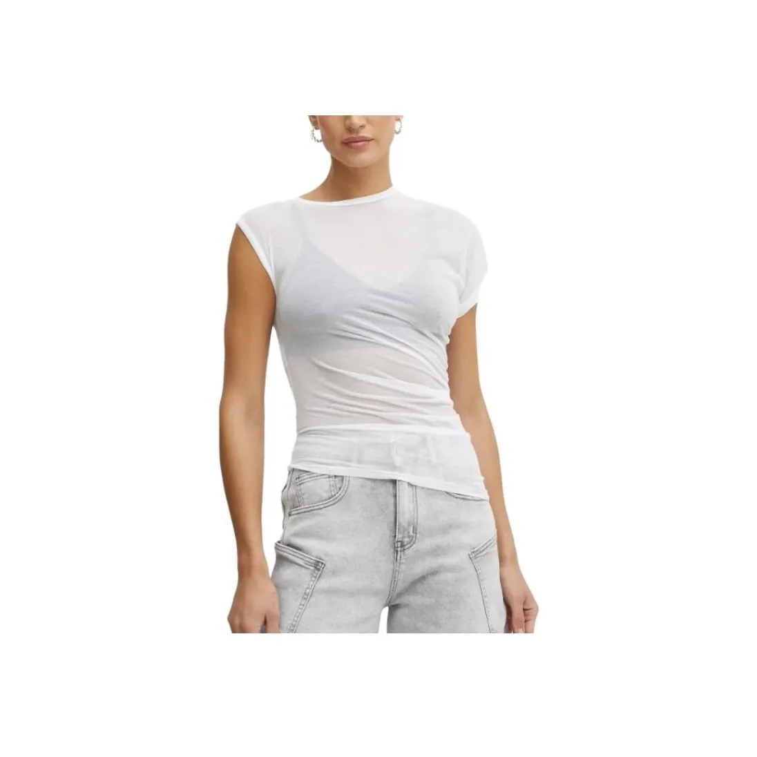 PINKO Short Sleeved Asymmetric Blouse