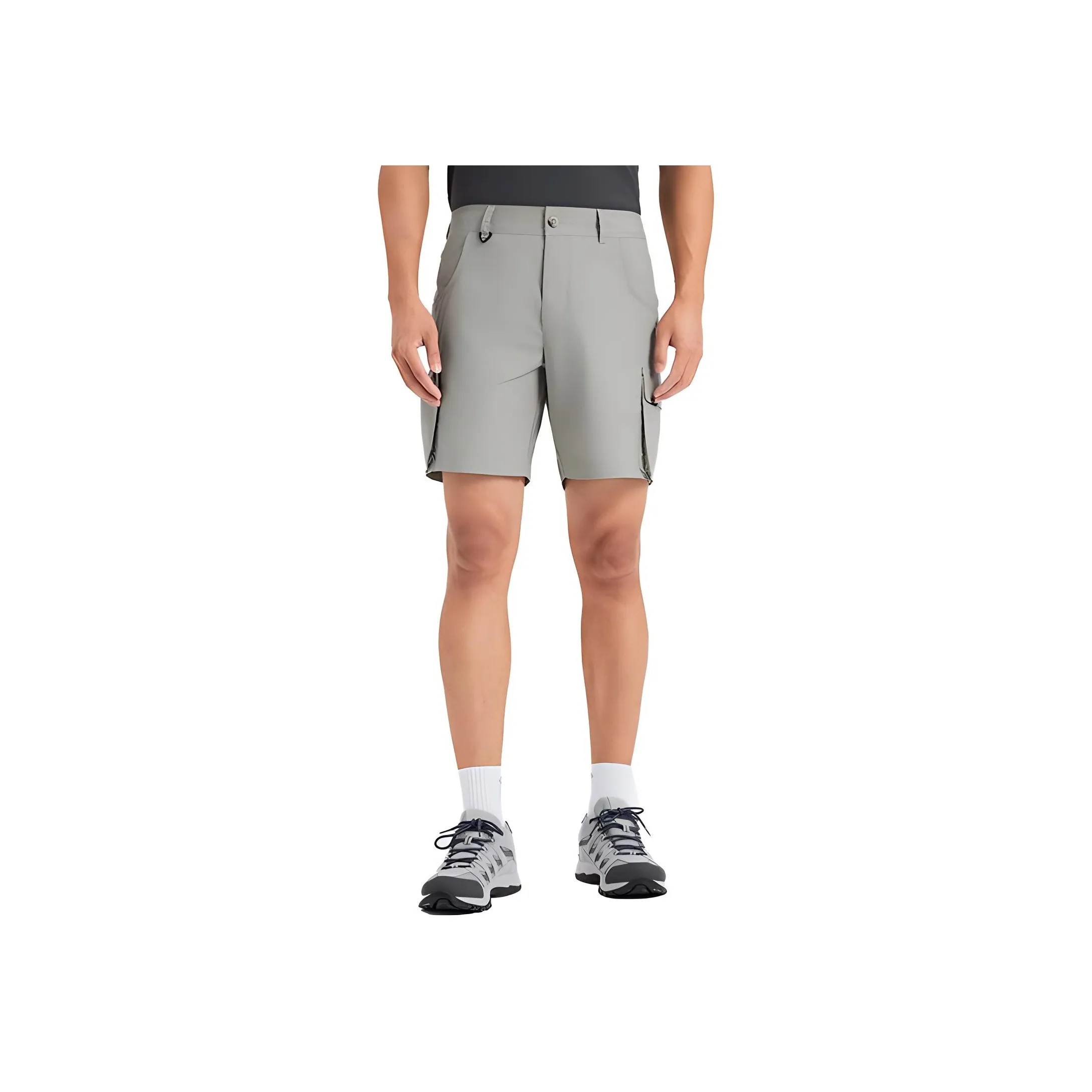 Columbia City Outdoor Collection Landroamer CARGO Casual Shorts Men's Gray Green
