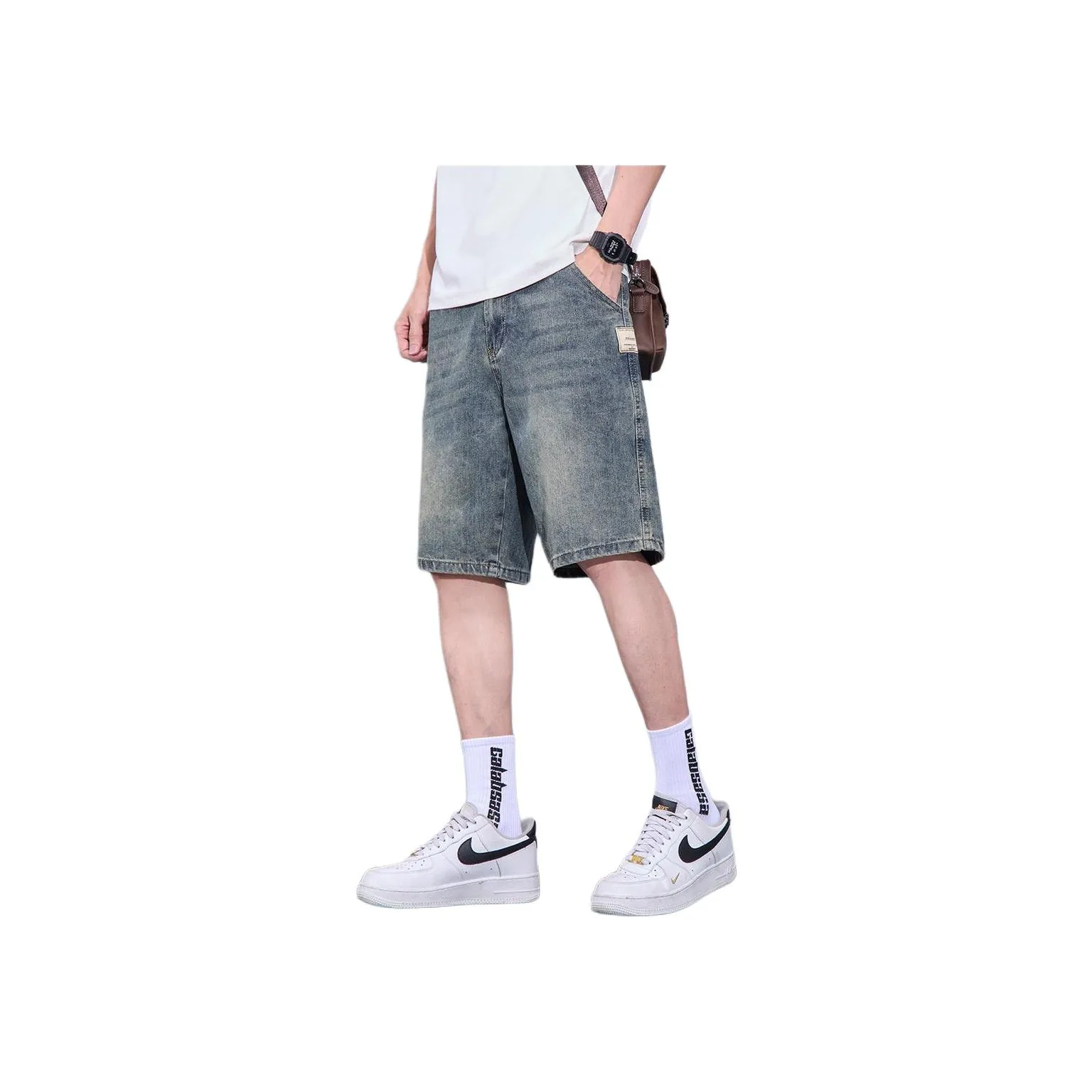 STRONG DREAM Джинсовые шорты Мужские