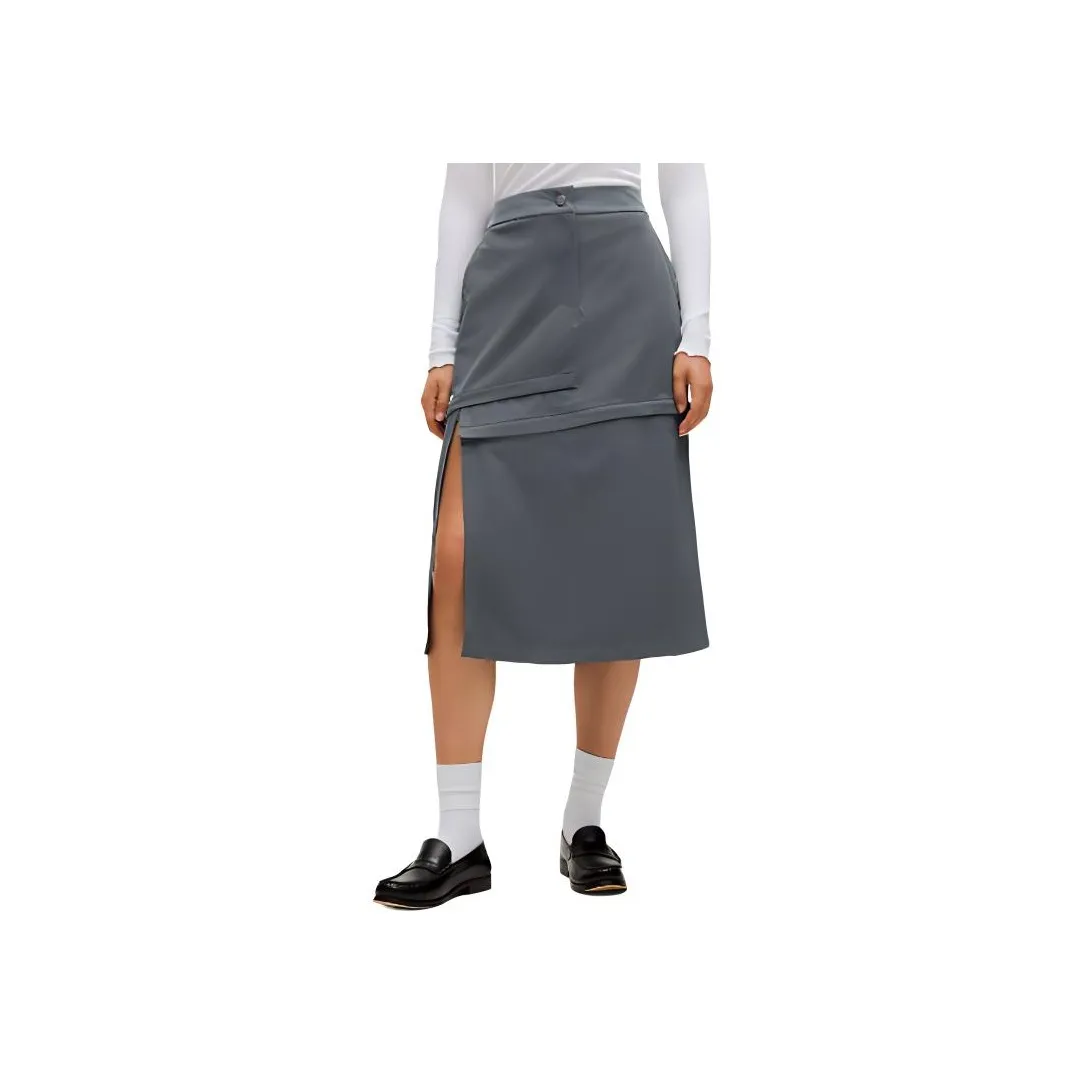 Lululemon FW24 Casual Long Skirt Women's Oil Blue