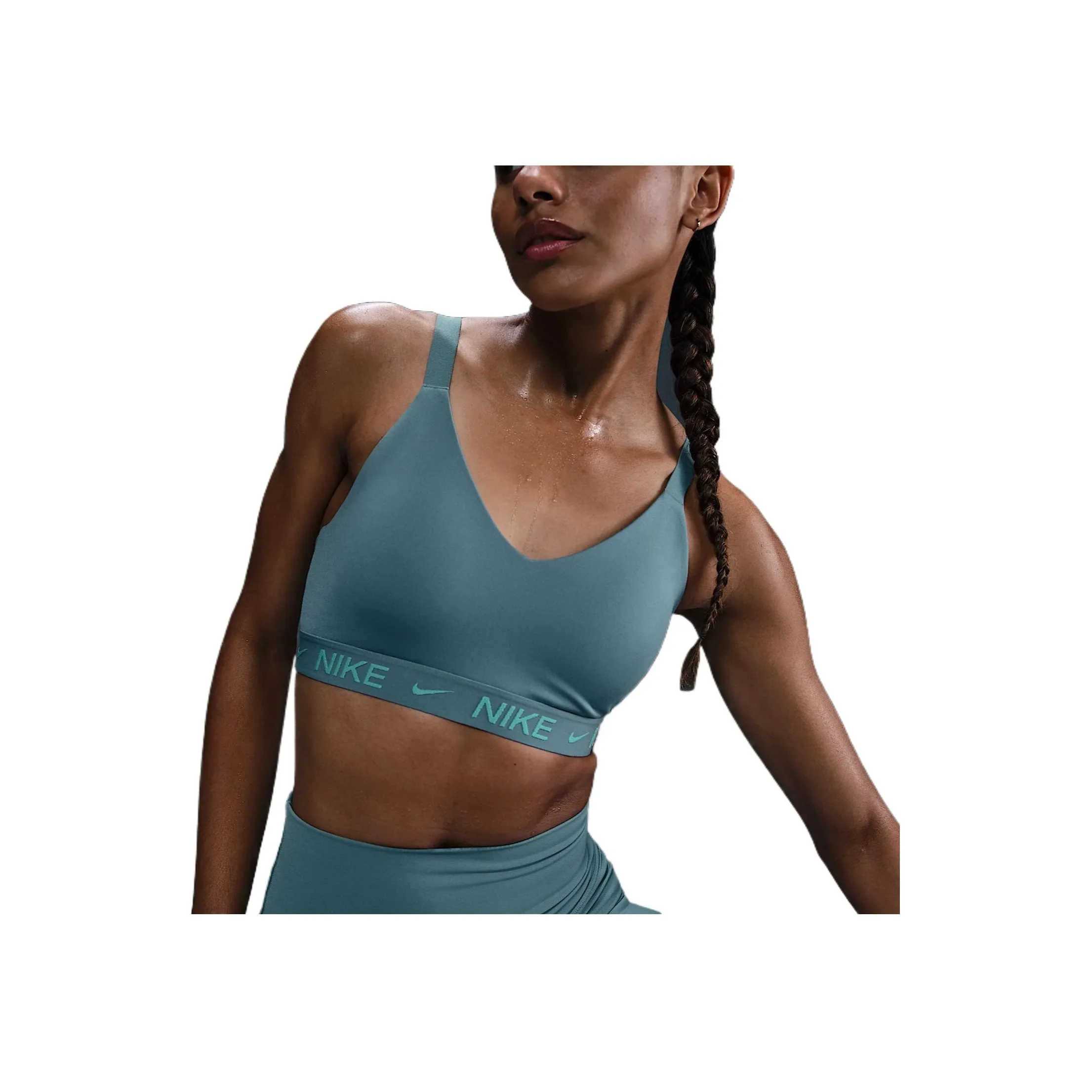 Nike Indy Medium Support Sports Underwear Women's Smoke Blue