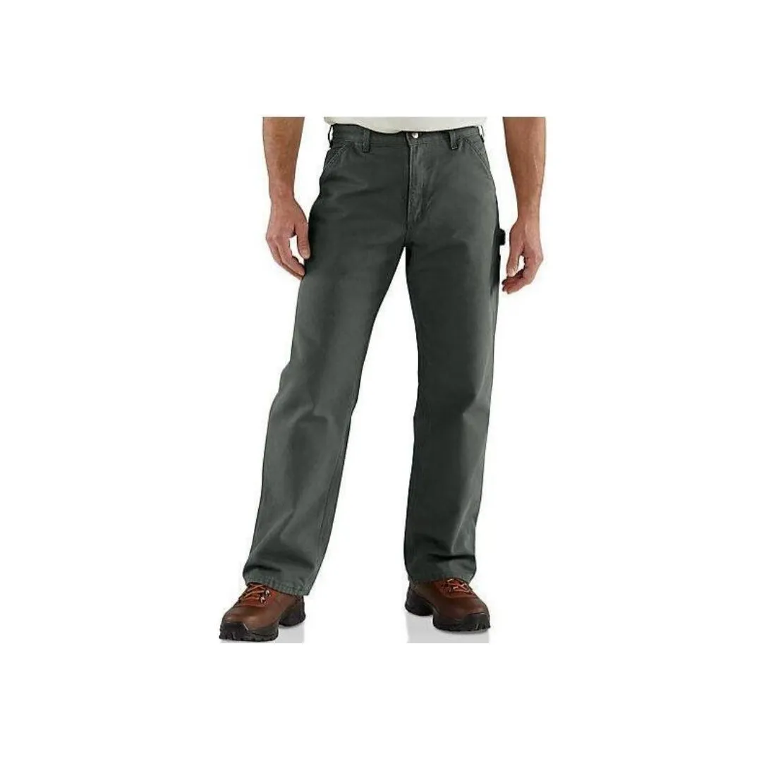 Carhartt B111 WASHED DUCK FLANNEL LINED UTILITY WORK PANT Cargo Pants LOOSE FIT Men's