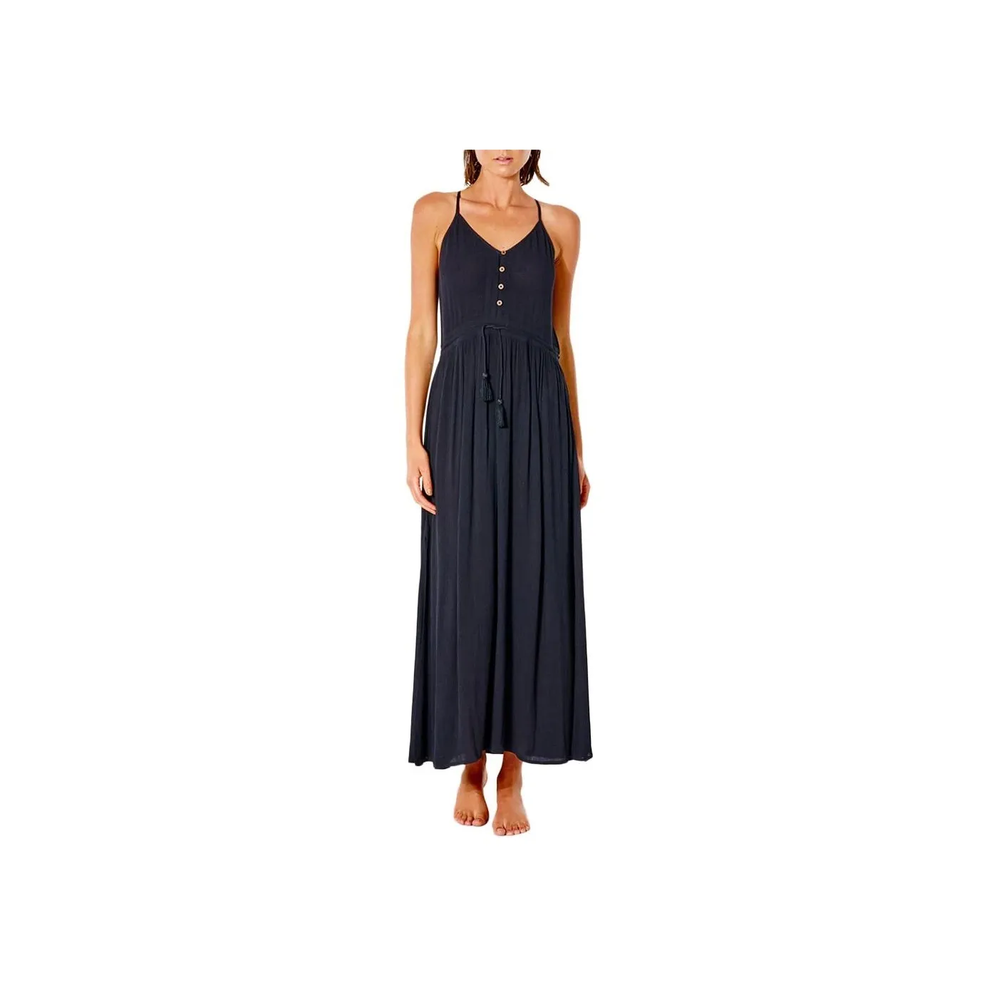 RIP CURL Slip Dresses Women's Black
