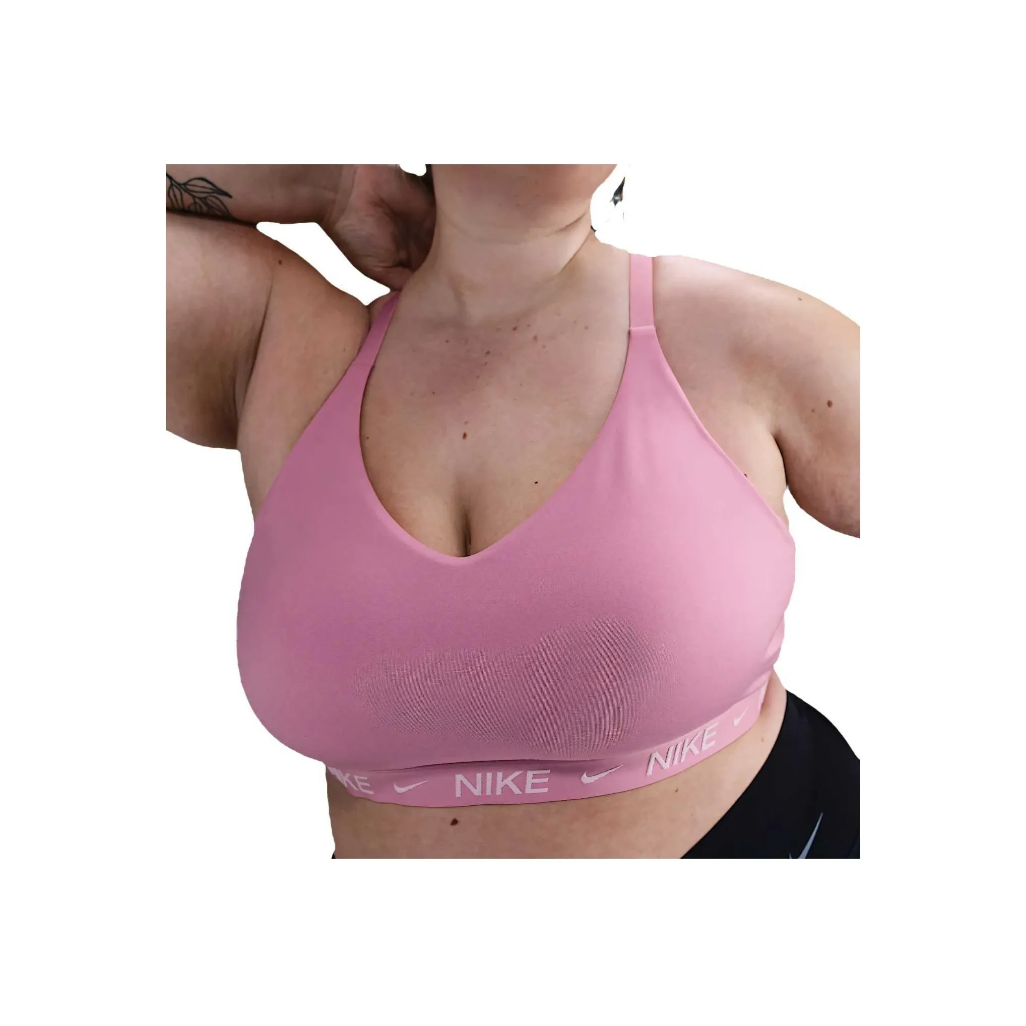Nike Indy Light Support Women's Padded Adjustable Sports Bra Plus Size