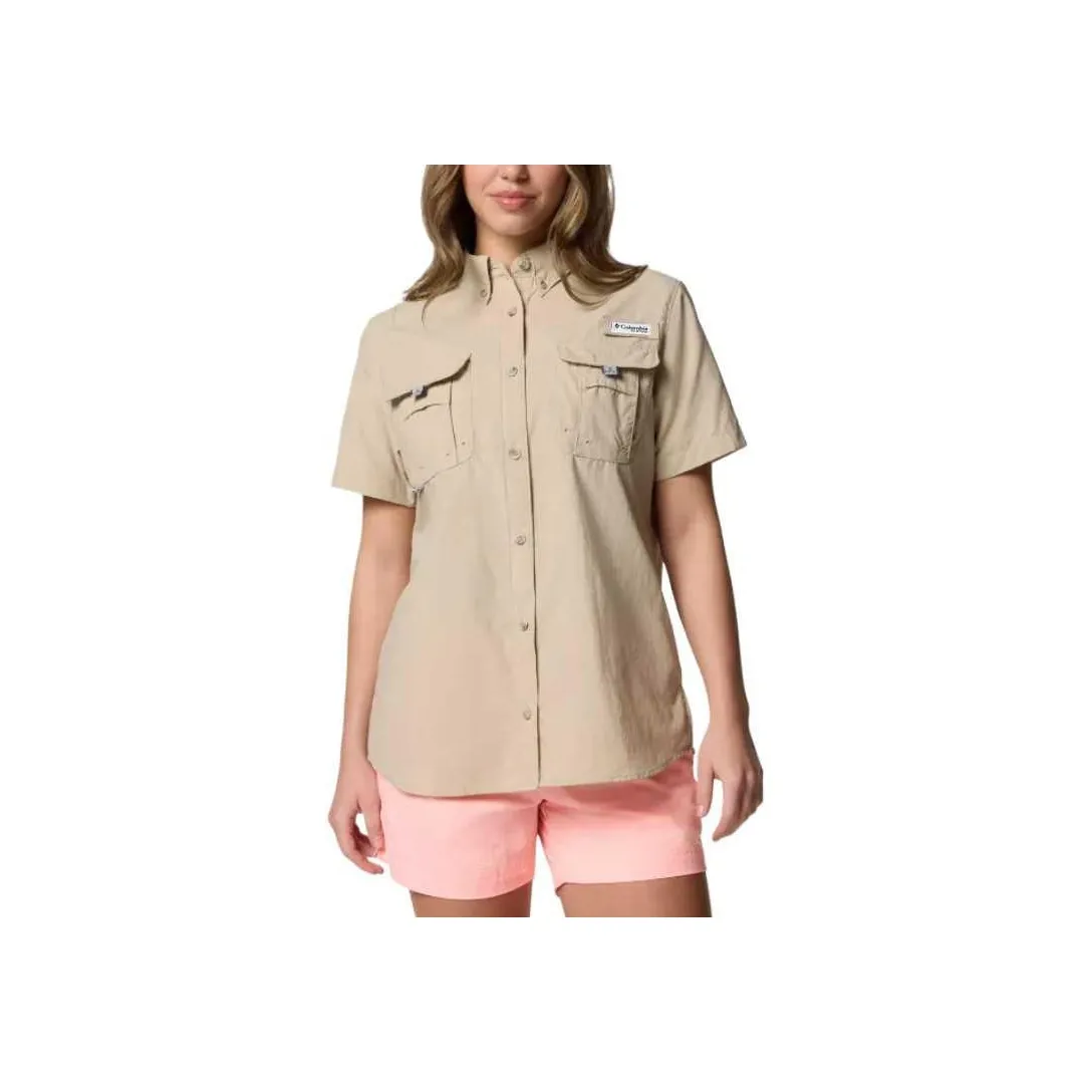 Columbia PFG Bahama Shirt Women's Fossil Color