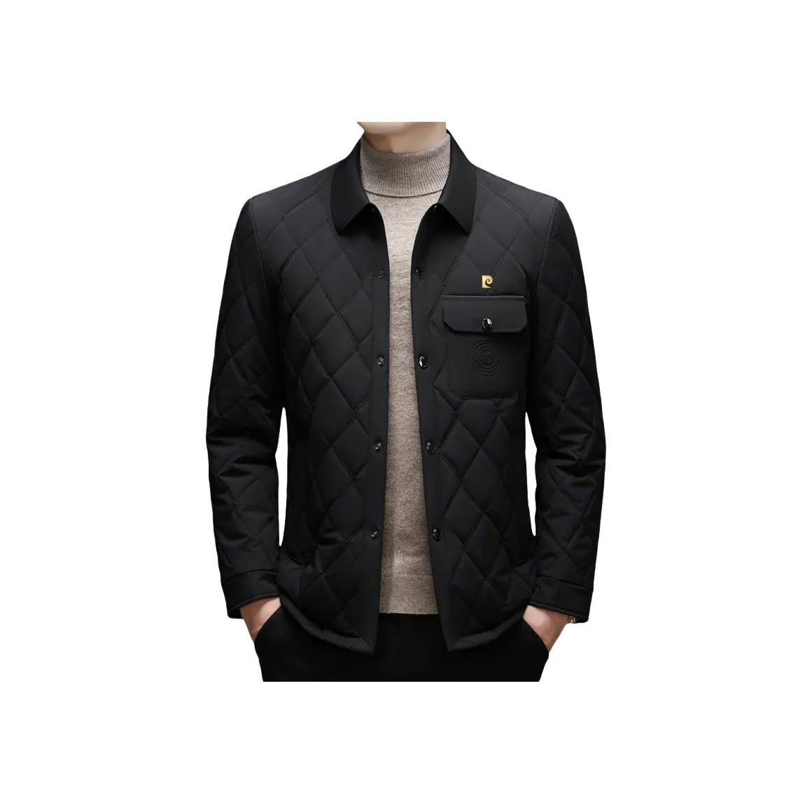 PIERRE CARDIN Хлопковый пуховик мужской