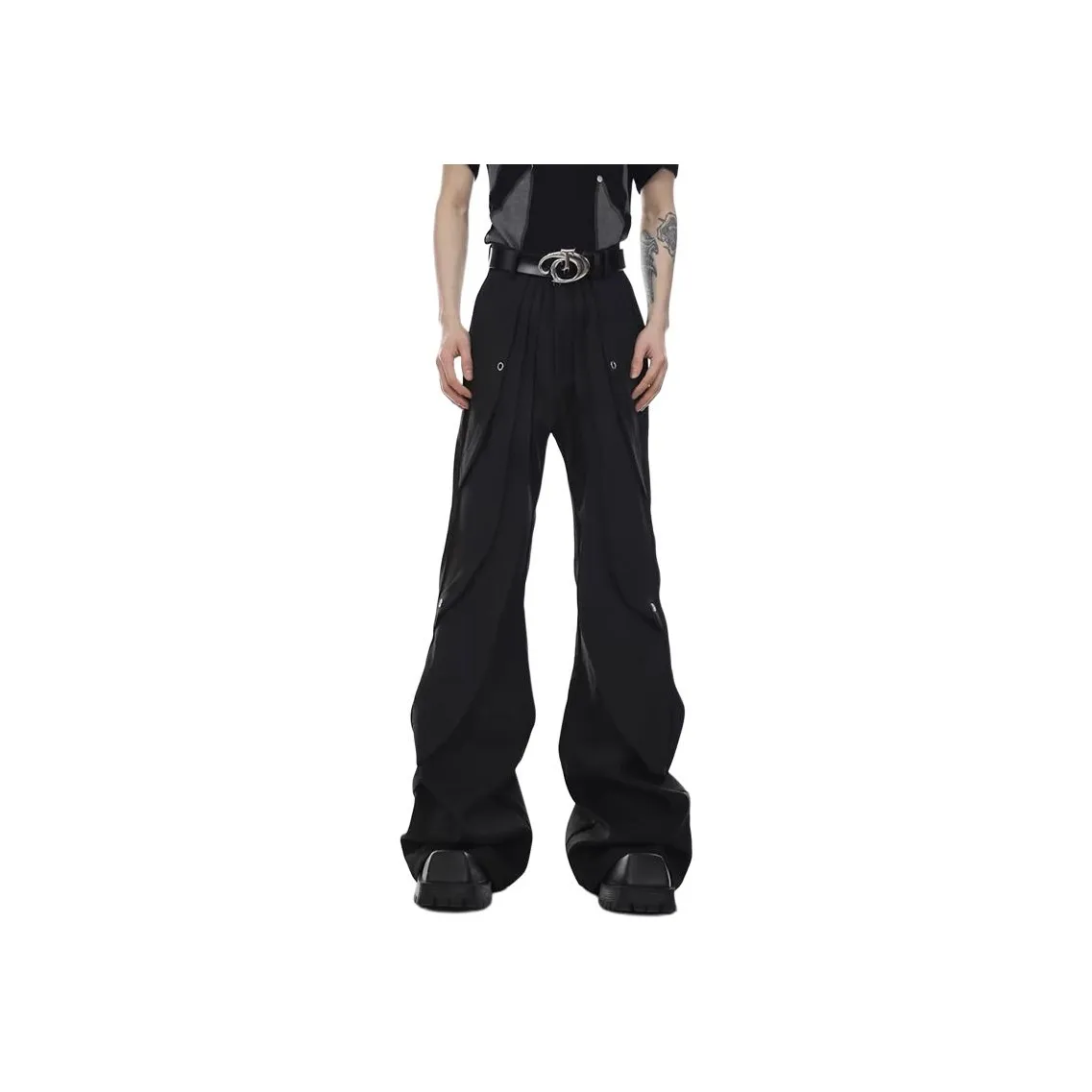 FOREVER 21 Casual Pants Unisex Black
