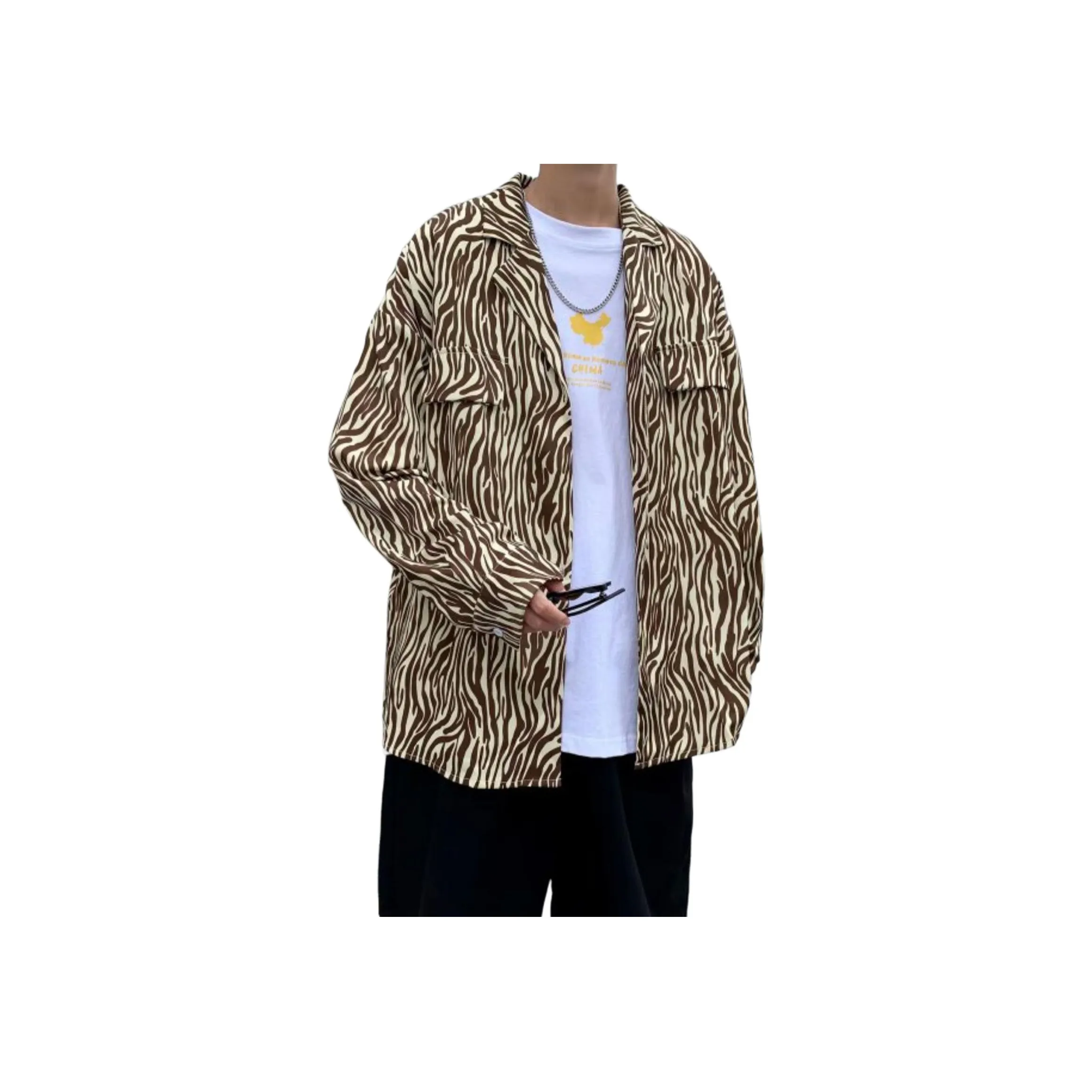 NEVER RULE Кофейный Унисекс Рубашки