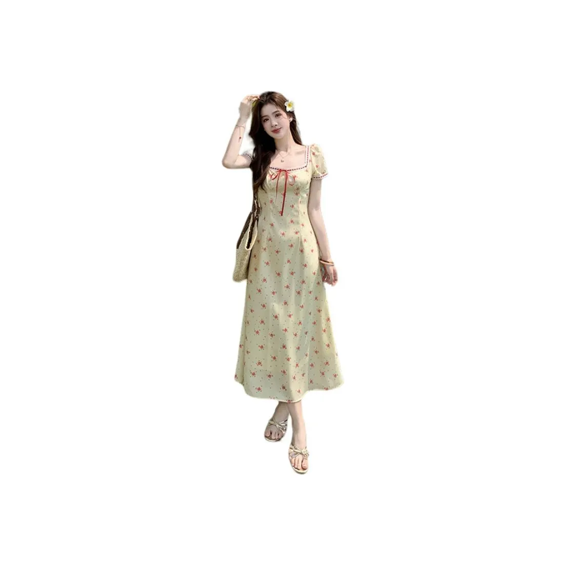 EIDOLON GRAIN Short Sleeved Dress Women's