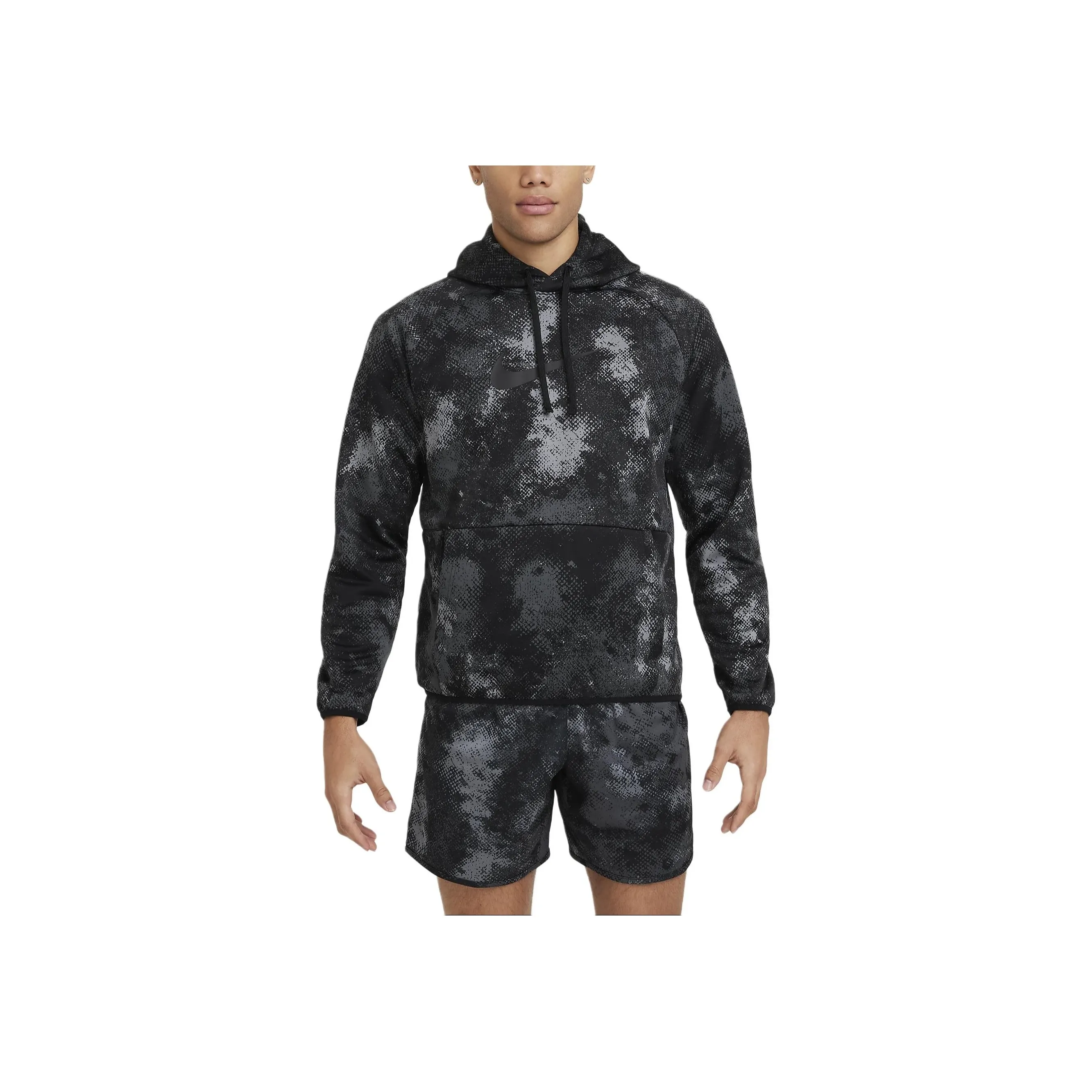 Nike Camo Men's Therma FIT Versatile Pullover Hoodie