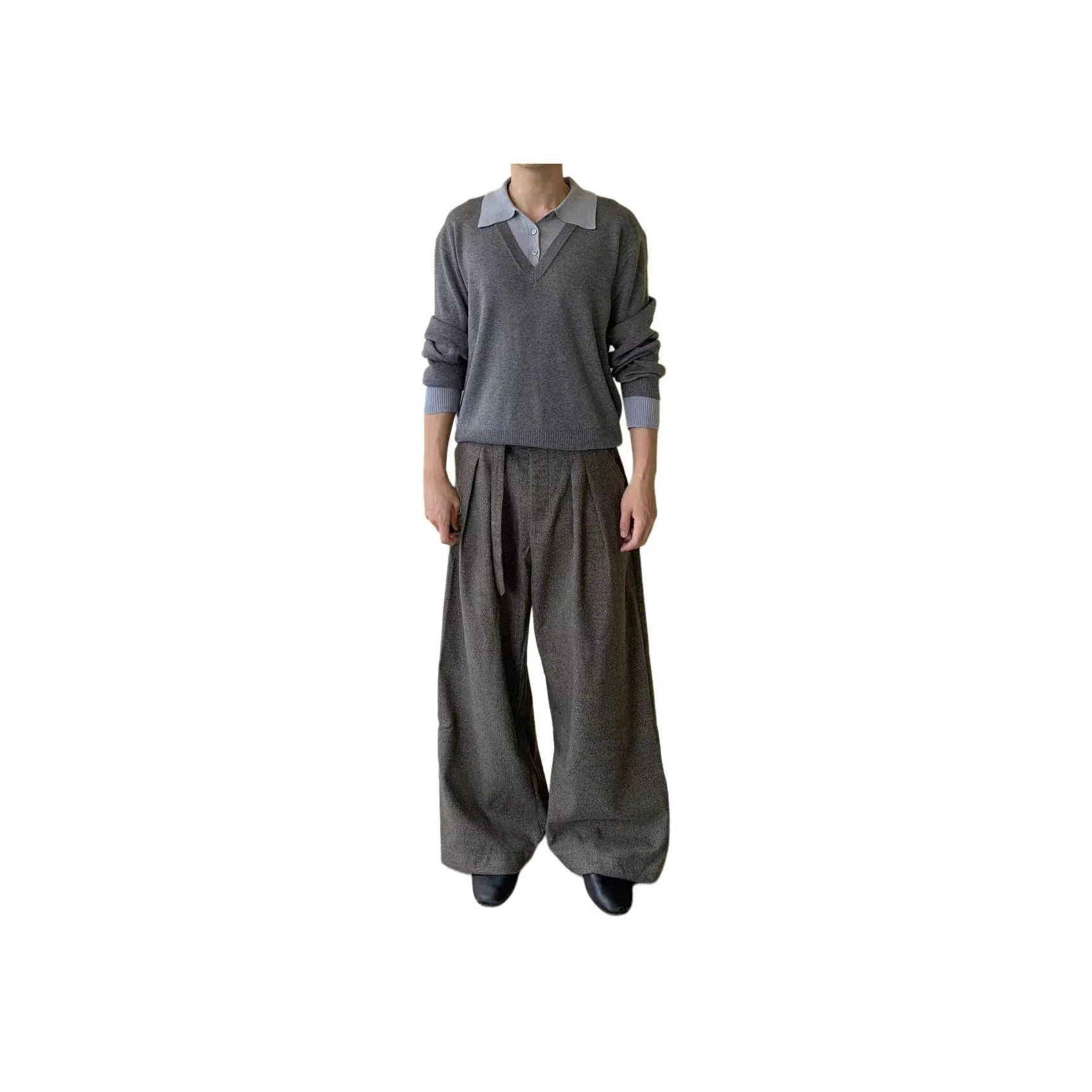 TUOFEI Гусиная лапка Унисекс Костюмные брюки