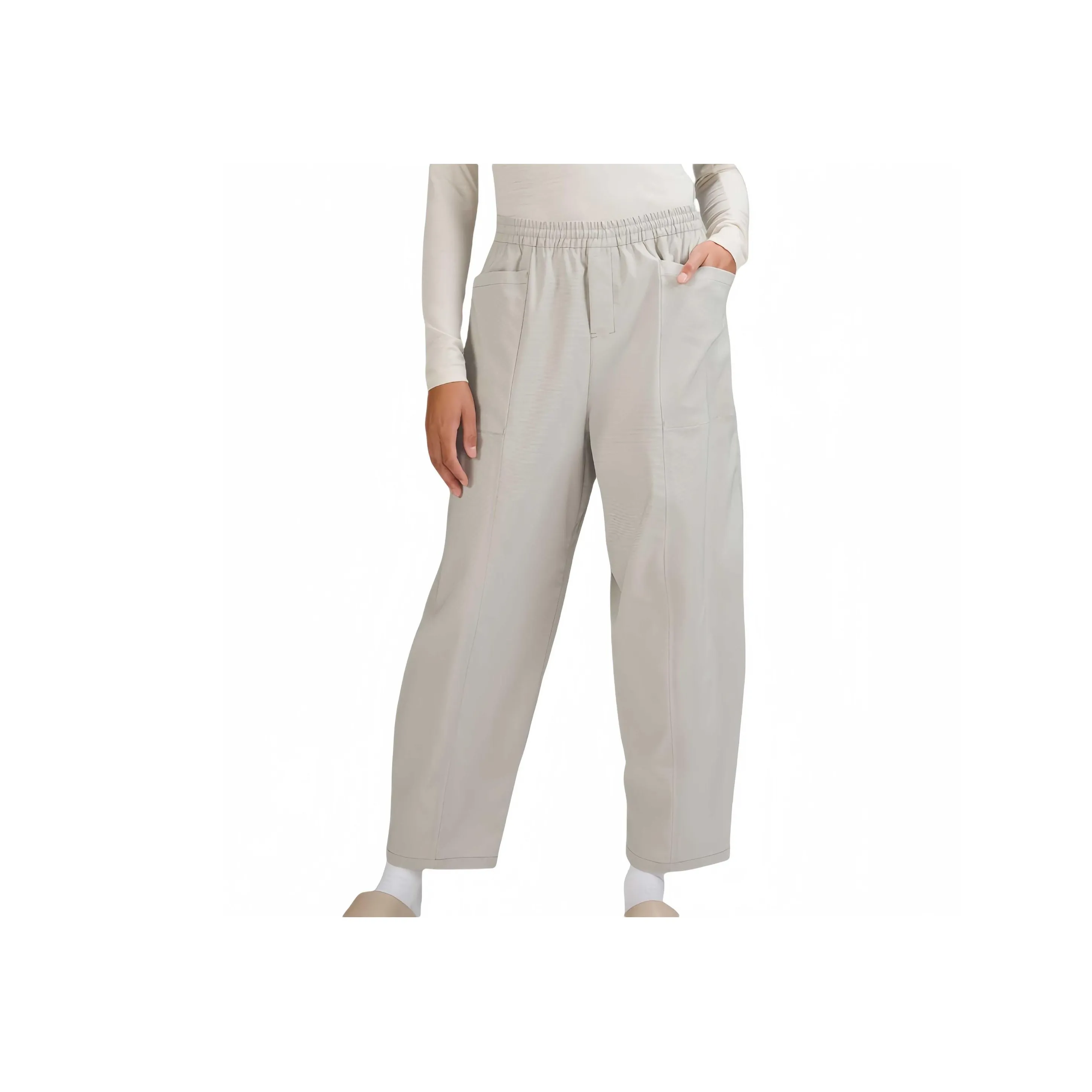 lululemon LAB Collection Barrel Нога Ткани вязаные Повседневные брюки Женские