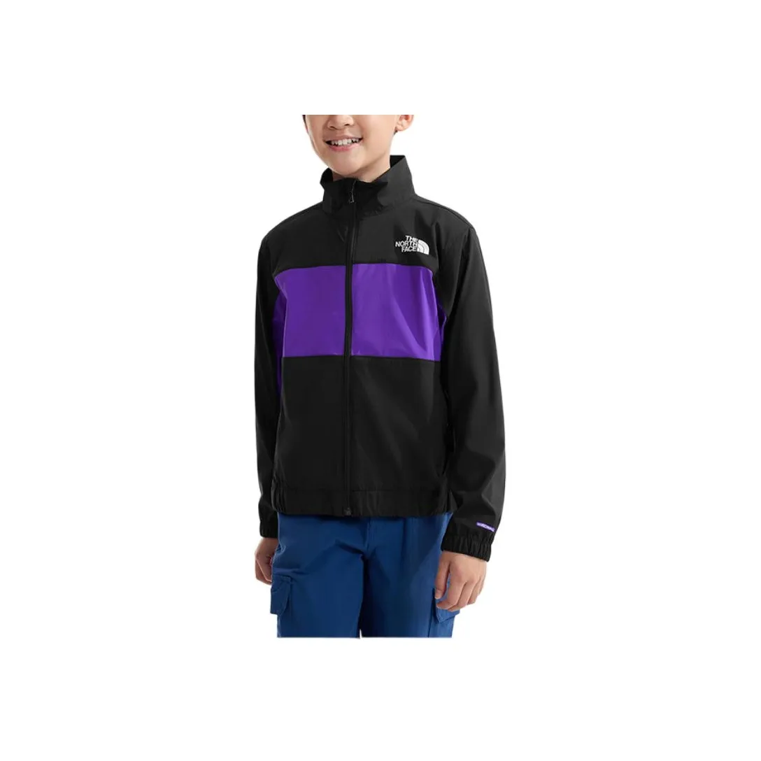 THE NORTH FACE Куртки Пальто Pinnacle Фиолетовый Космический Черный Пэчворк Подростки