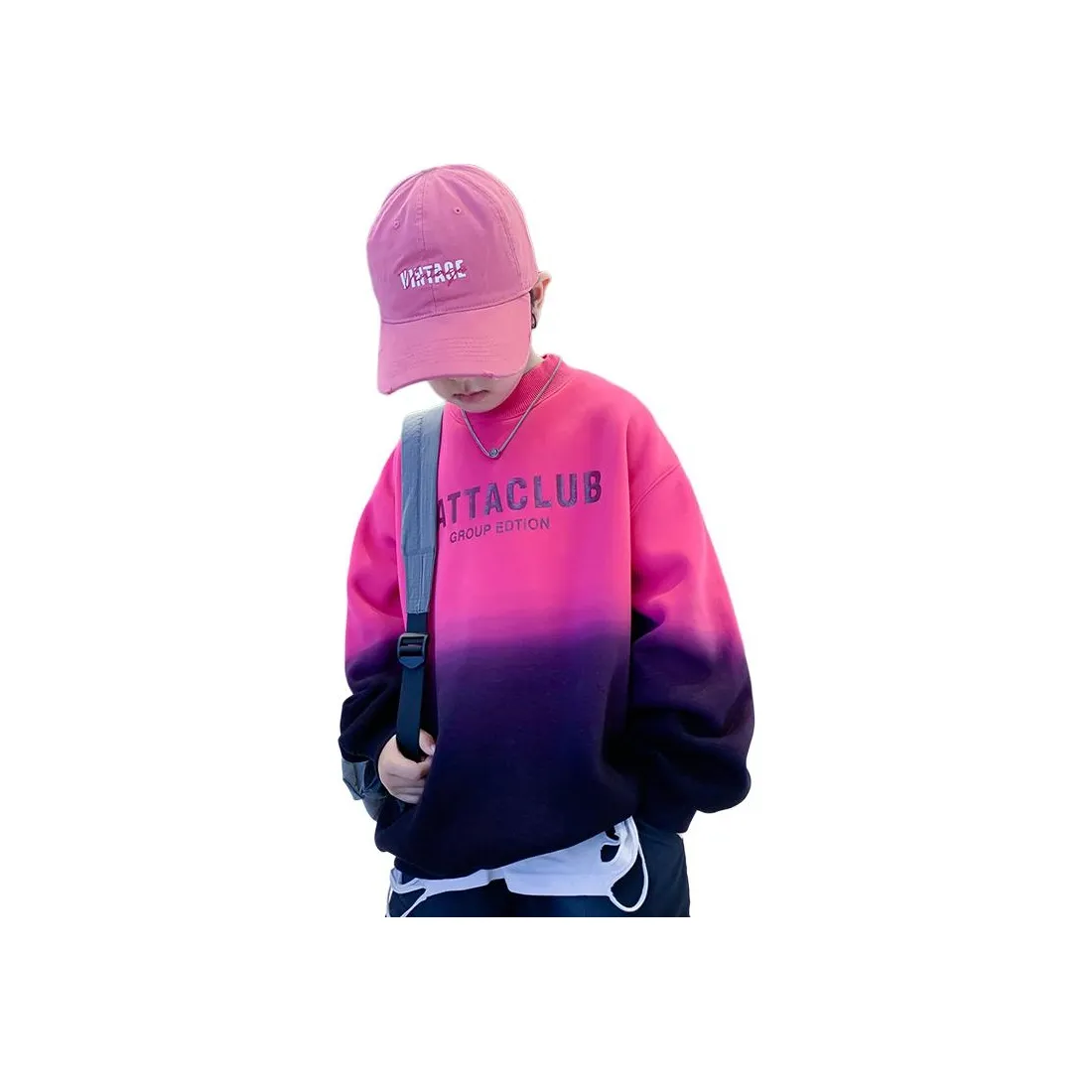 TAOTIANMAO Мальчики Универсальный Модный и Крутой Средний Размер Детский Толстовка