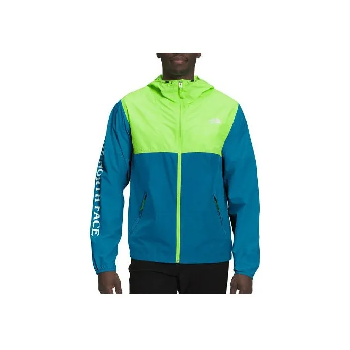 THE NORTH FACE Jacket Men's Safety Green/Banff Blue