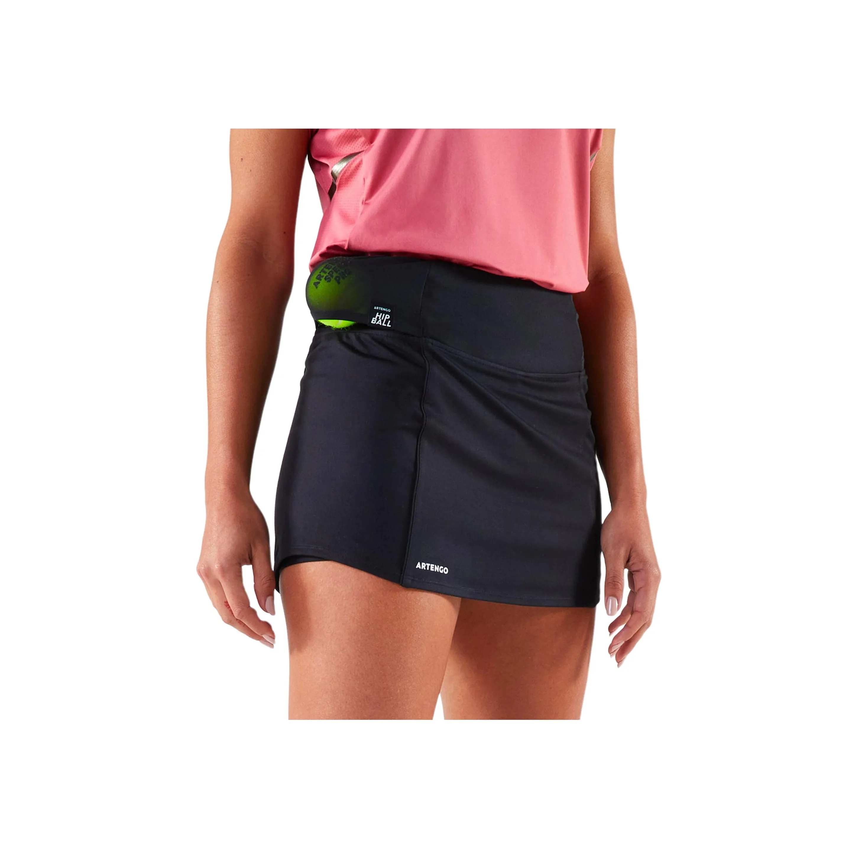 DECATHLON Повседневные короткие юбки Женские Дымчатый Черный