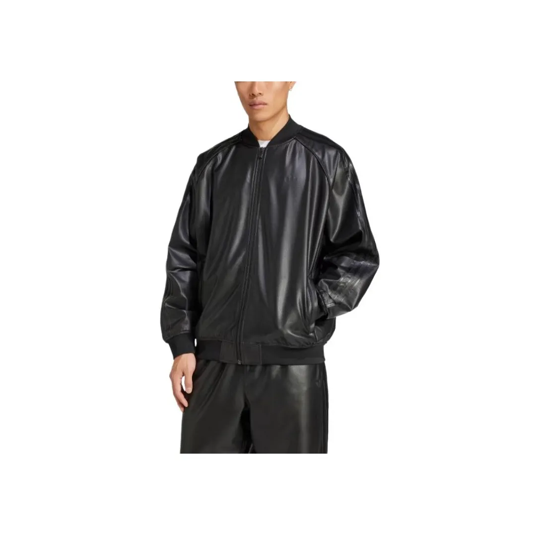 Adidas Originals Long Sleeved Zip Up Bomber Jacket