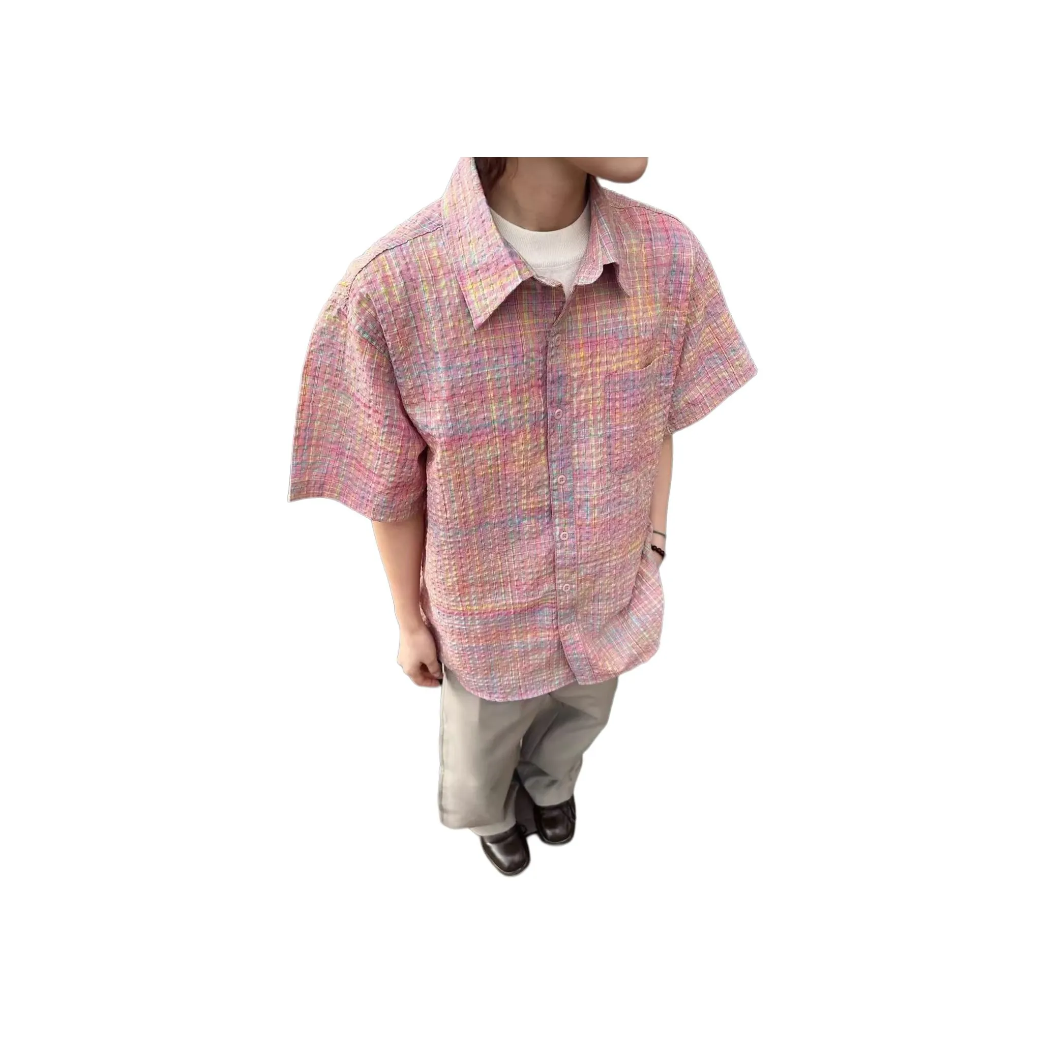 KIRHNE Розовый Унисекс Рубашки