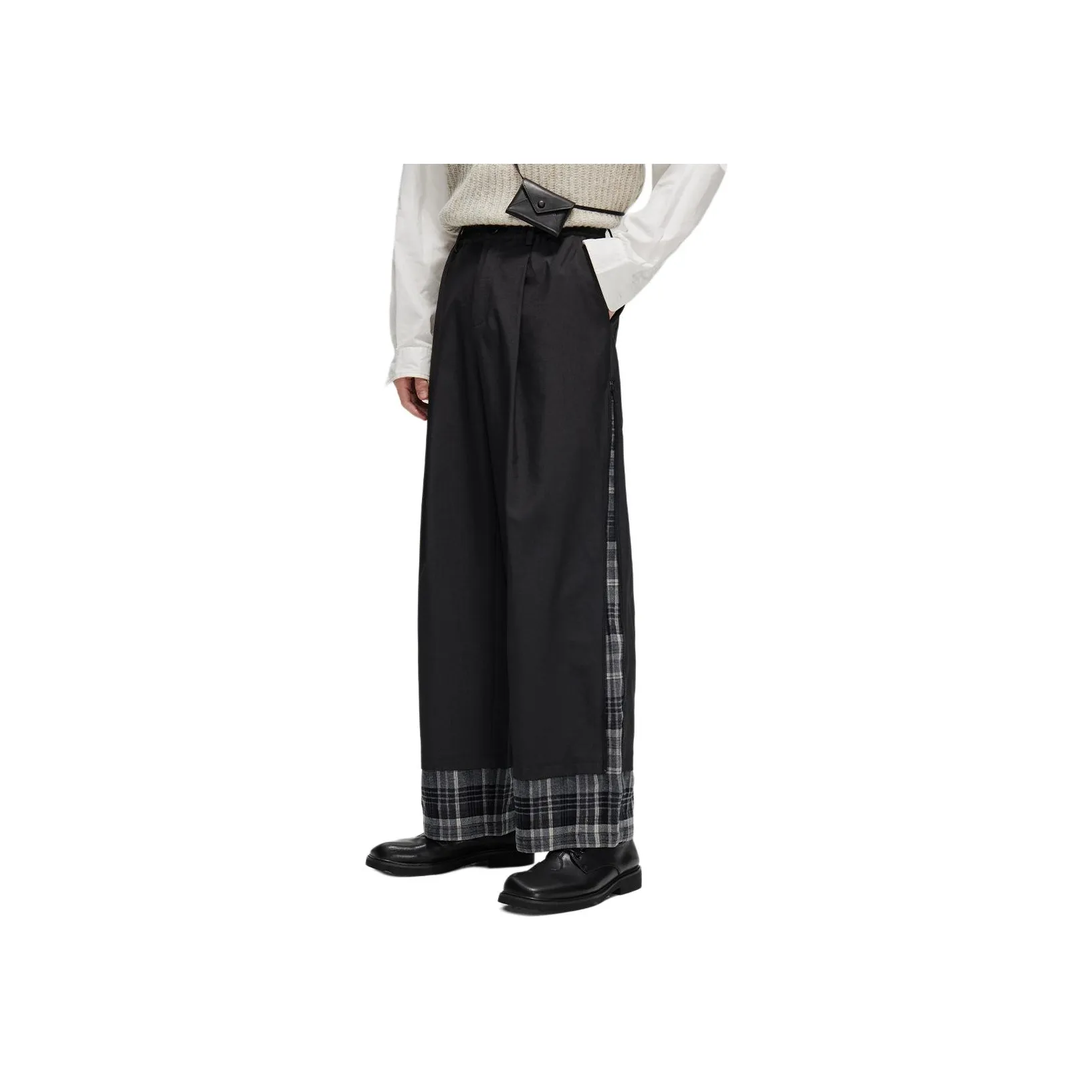 COKEIN FW24 Casual Pants Unisex Dark Gray