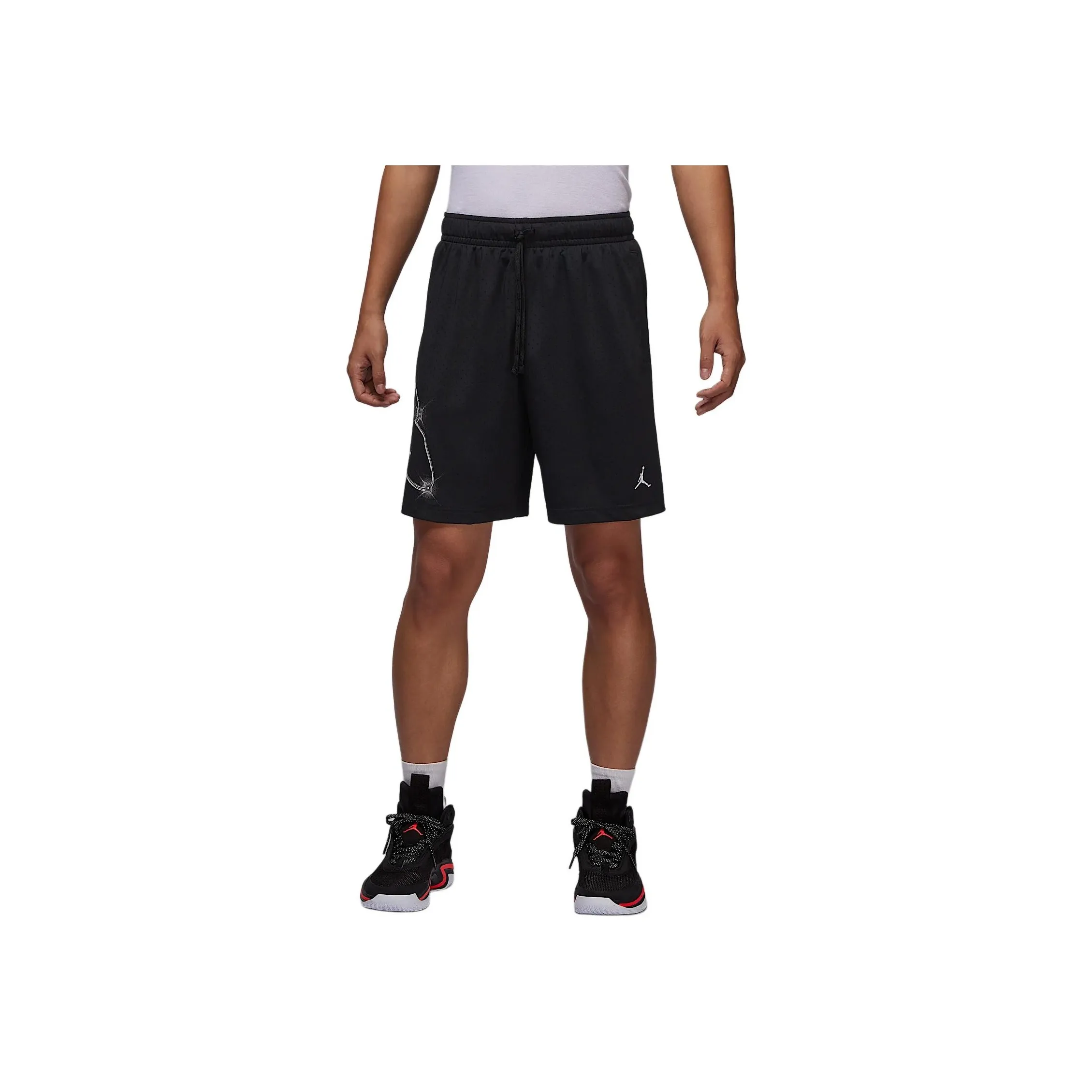Jordan Sport Casual Shorts Men's Black/White