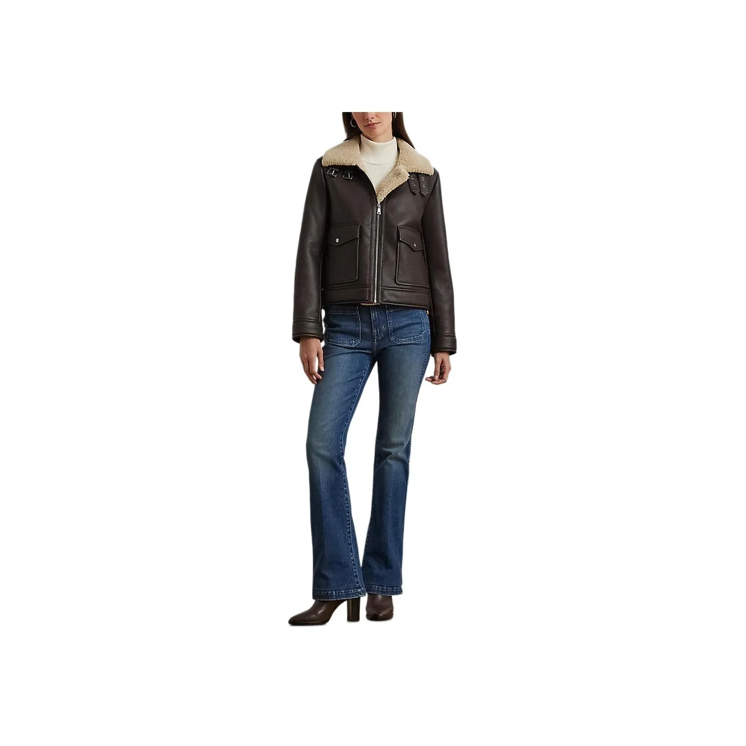 LAUREN RALPH LAUREN Faux-shearling Jacket