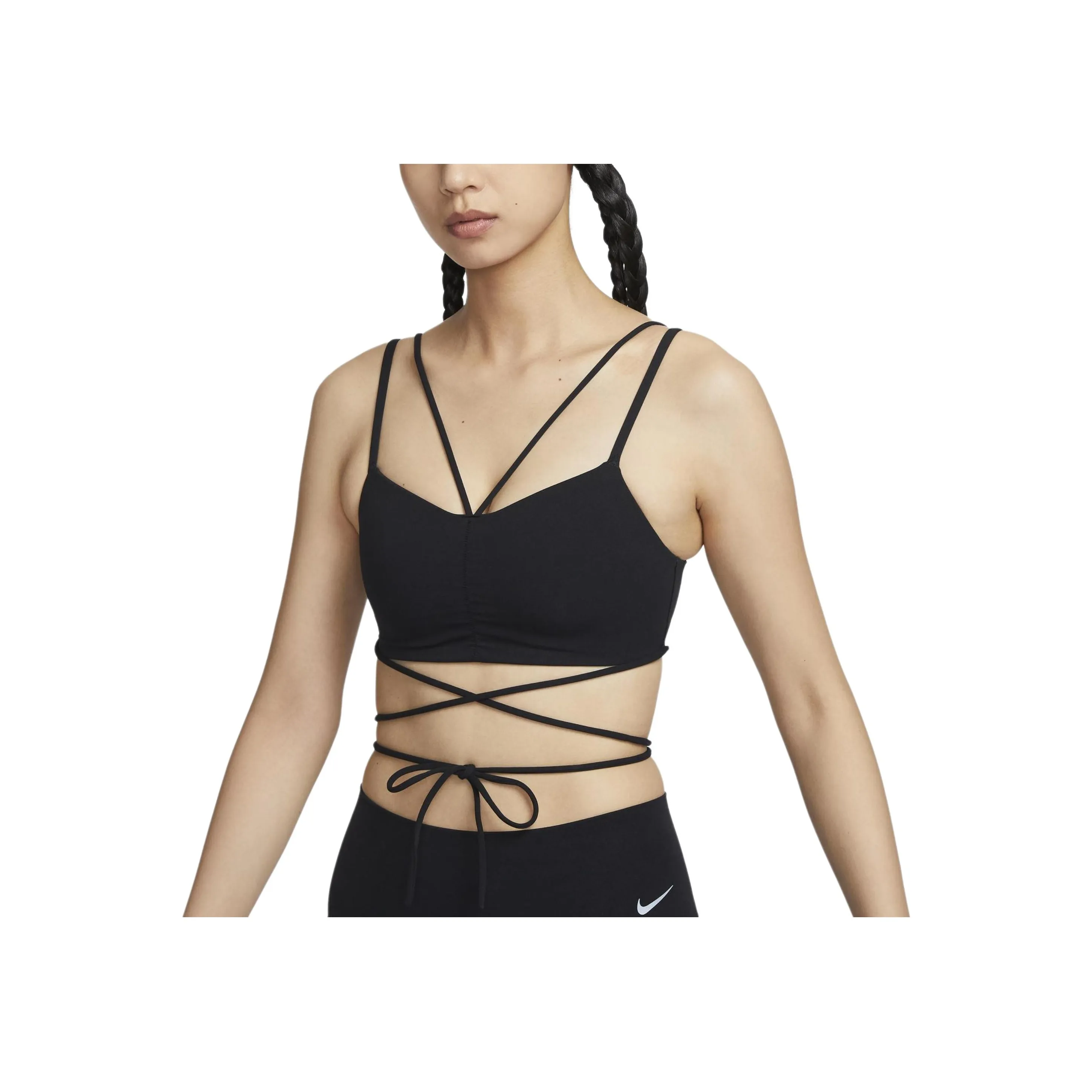 Nike Zenvy Strappy Wrap Women's Light Support Padded Sports Bra