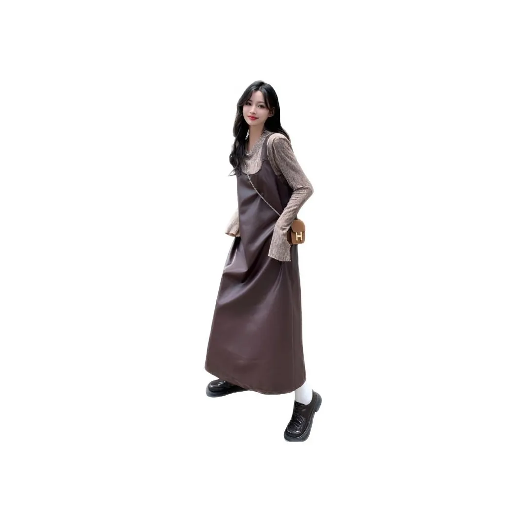 TONYBEAR Длинное платье с длинными рукавами женское