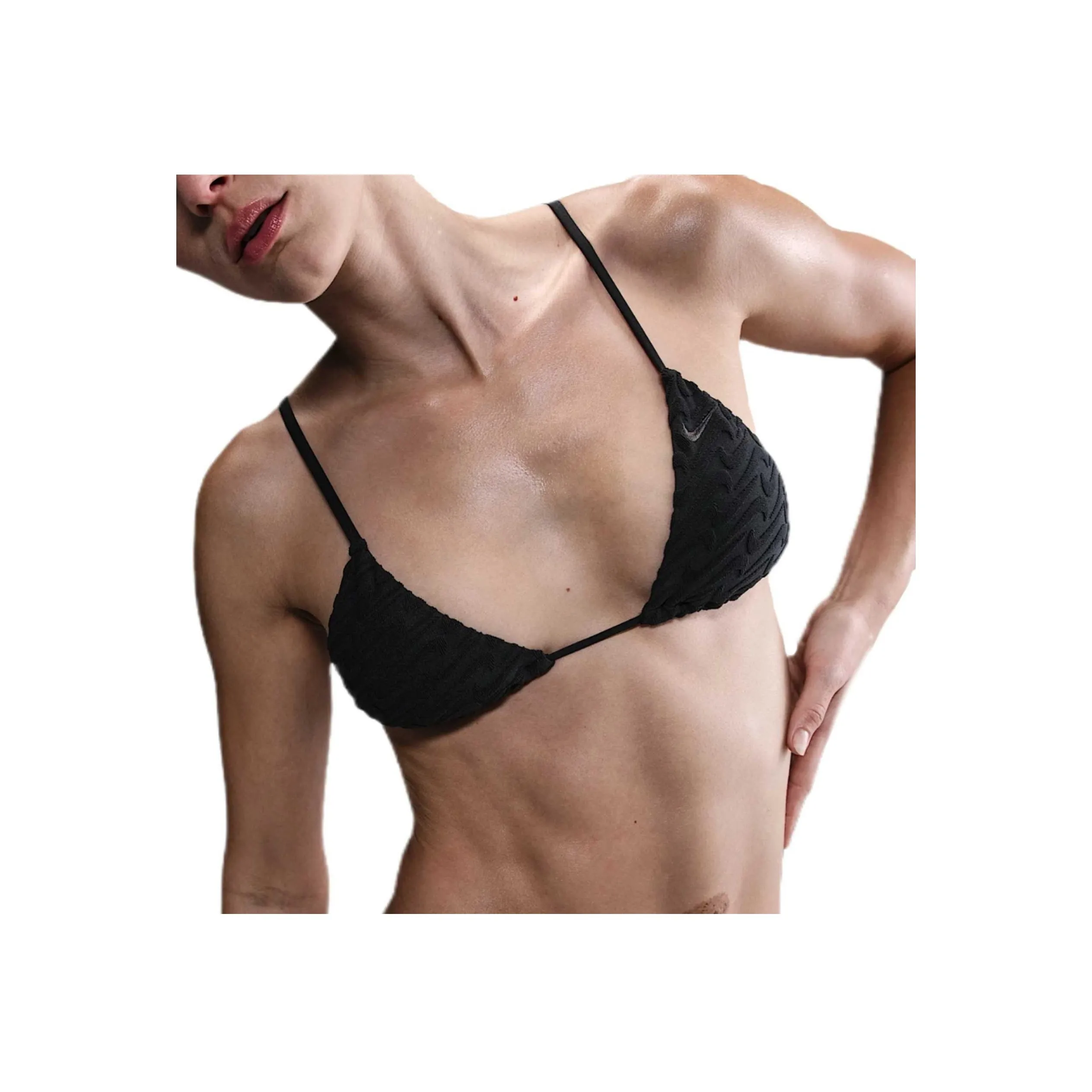 Nike Swim Swoosh Link Women's Terry Triangle Bikini Top