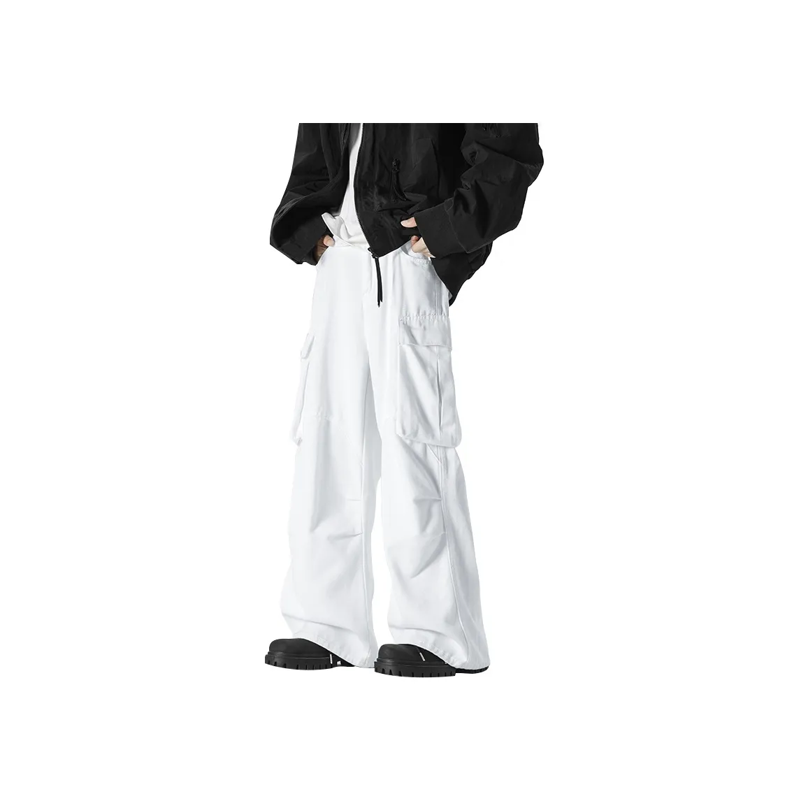 Lightning X Storm Jeans Unisex White