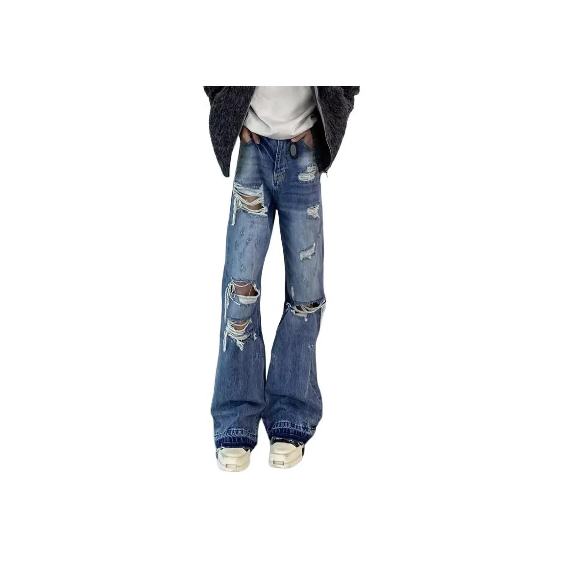 Chisportate Jeans Unisex Blue