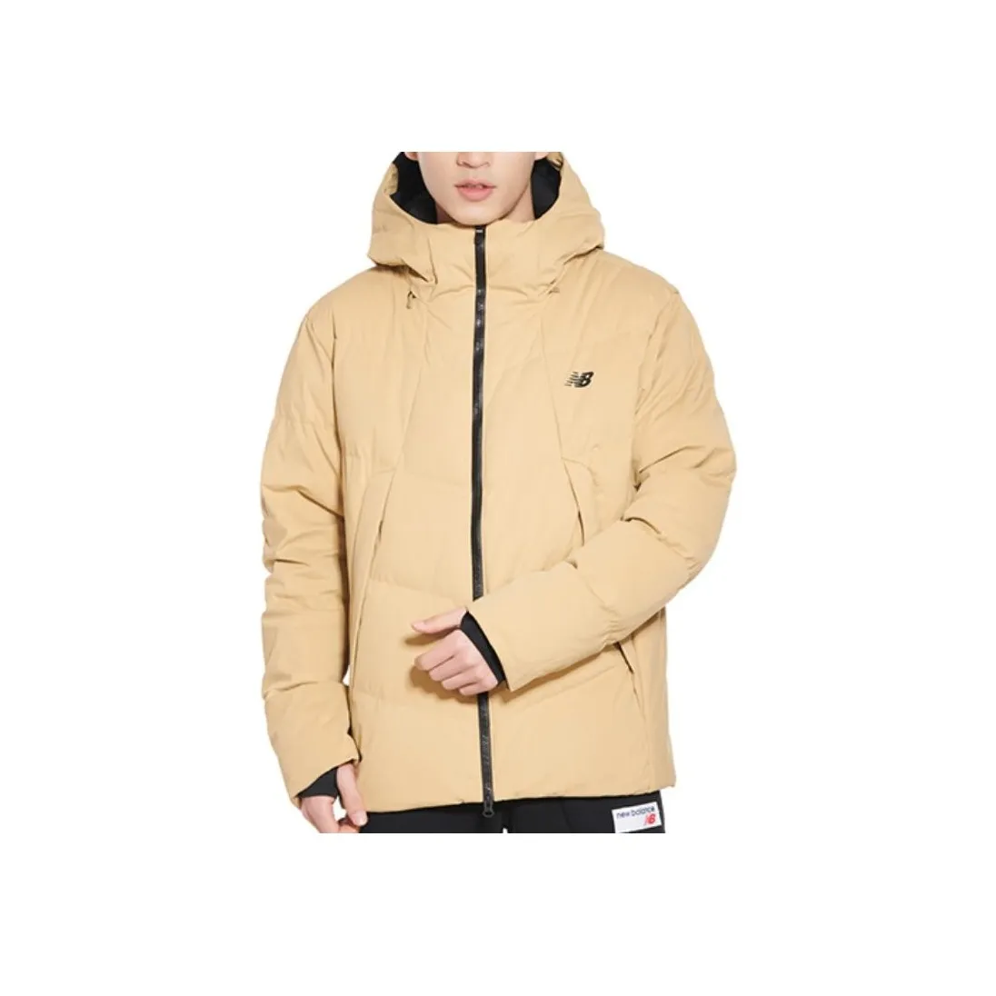 New Balance Windproof Down Jacket Men's Khaki
