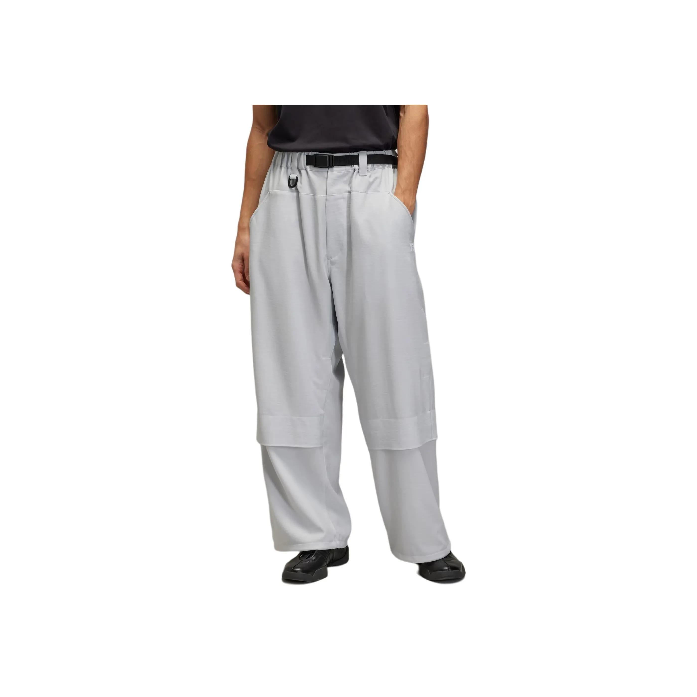 Adidas x Y 3 LIANMINGKUAN Повседневные брюки Мужские Прозрачный Серый