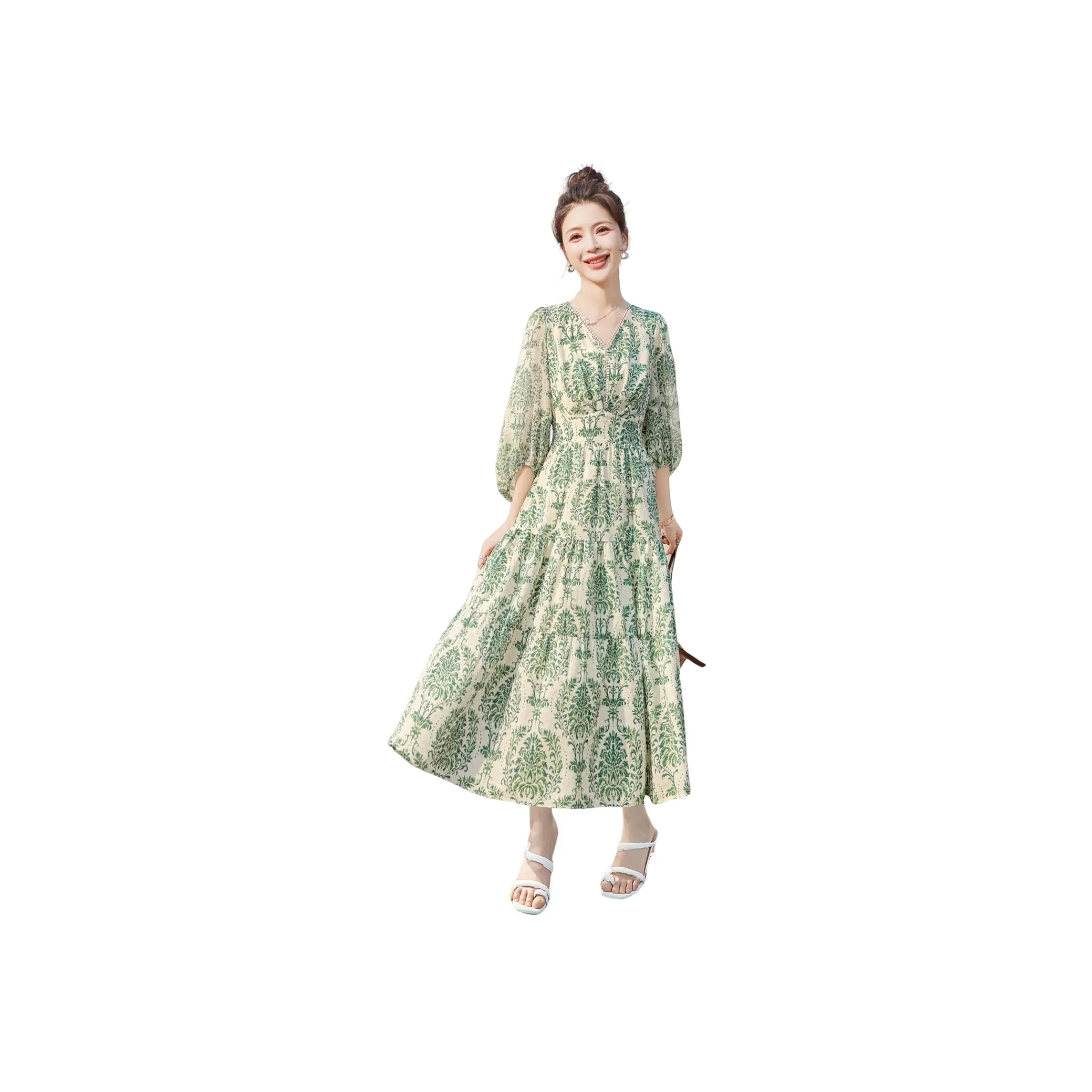 Cypress House Long Sleeved Dress Women's