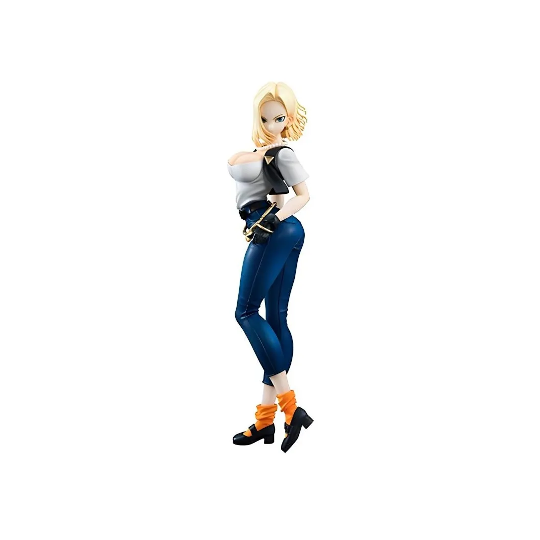 MegaHouse Android 18 Dragon Ball Z Artificial Human Size 18 Ver.ii Scale Figures 20cm
