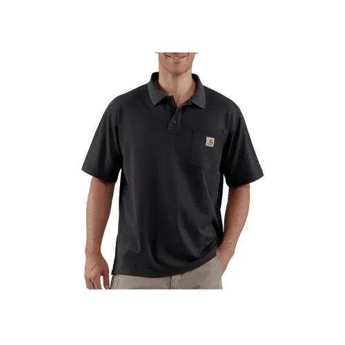Carhartt Черный Мужское Поло