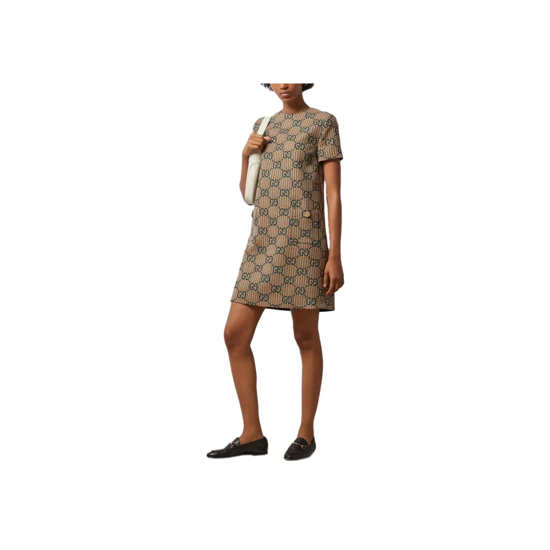 GUCCI GG jacquard Wool Dress