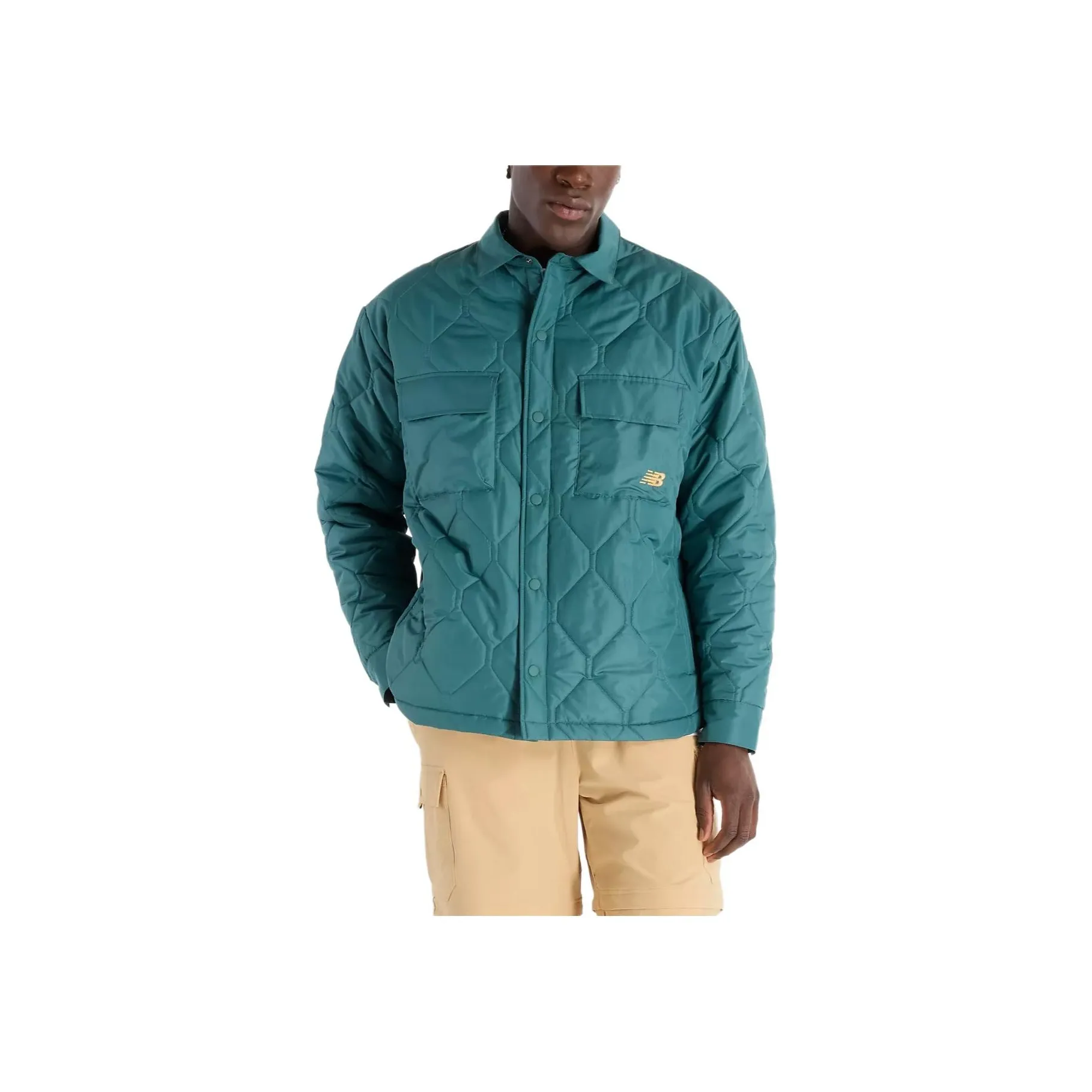 New Balance Jackets Men New Spruce