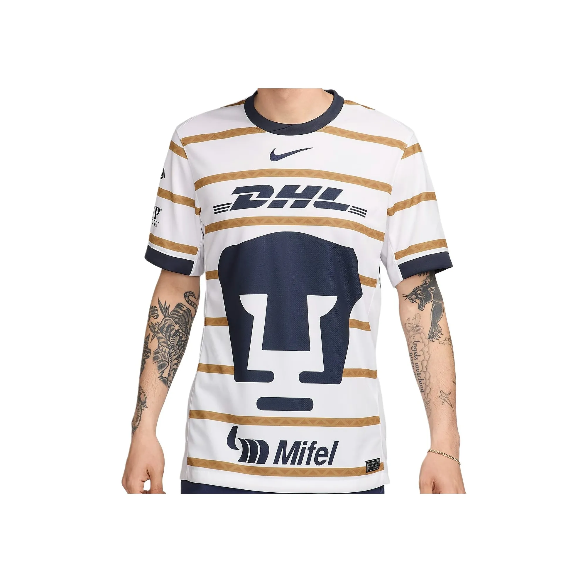 Nike Pumas Unam 2024/25 Stadium Home Men's Nike Dri FIT Soccer Replica Jersey