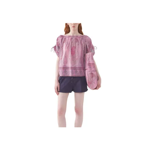 ANTIK BATIK Розовые Женские Рубашки