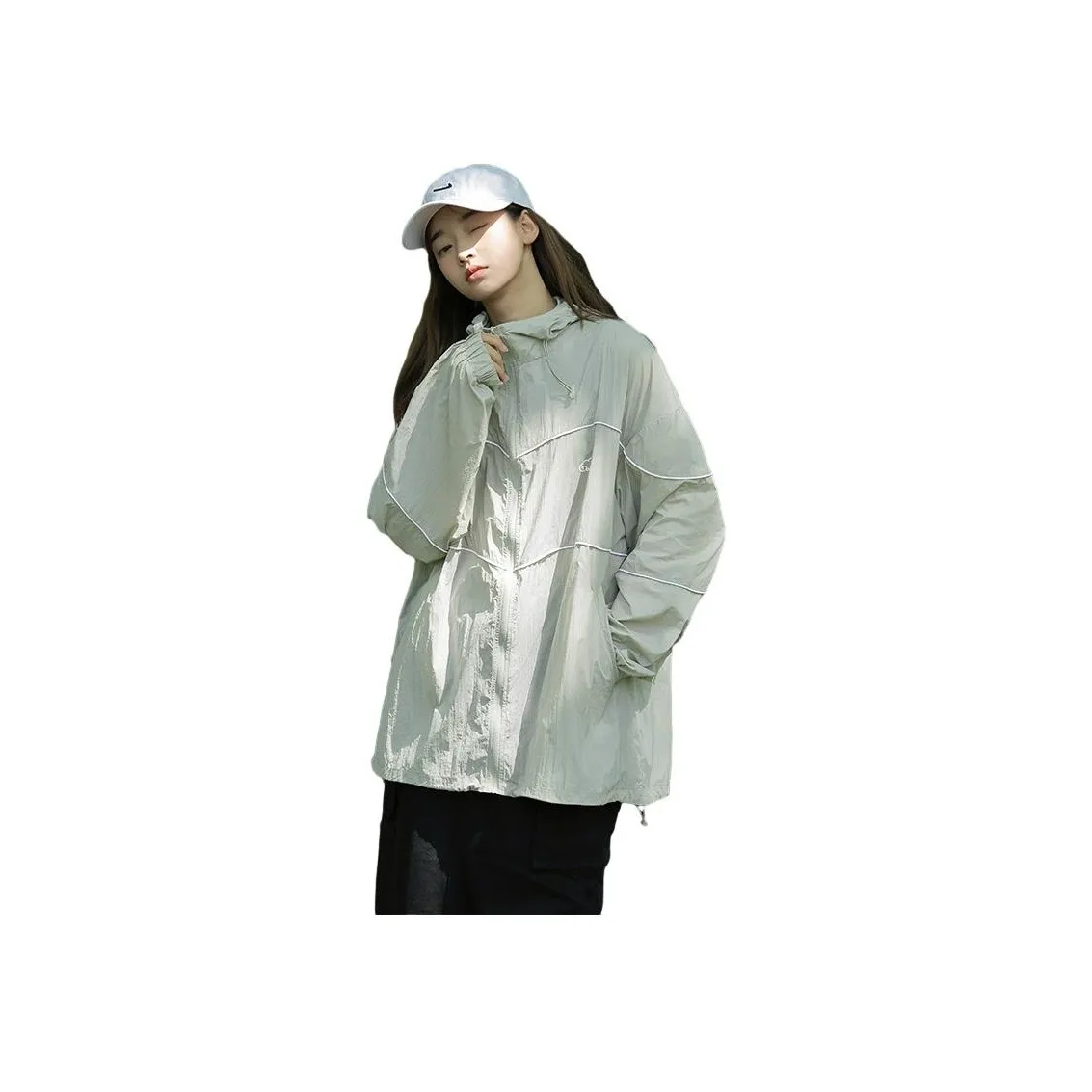 Tonlion Sun Protection Clothing Women's Mint Green