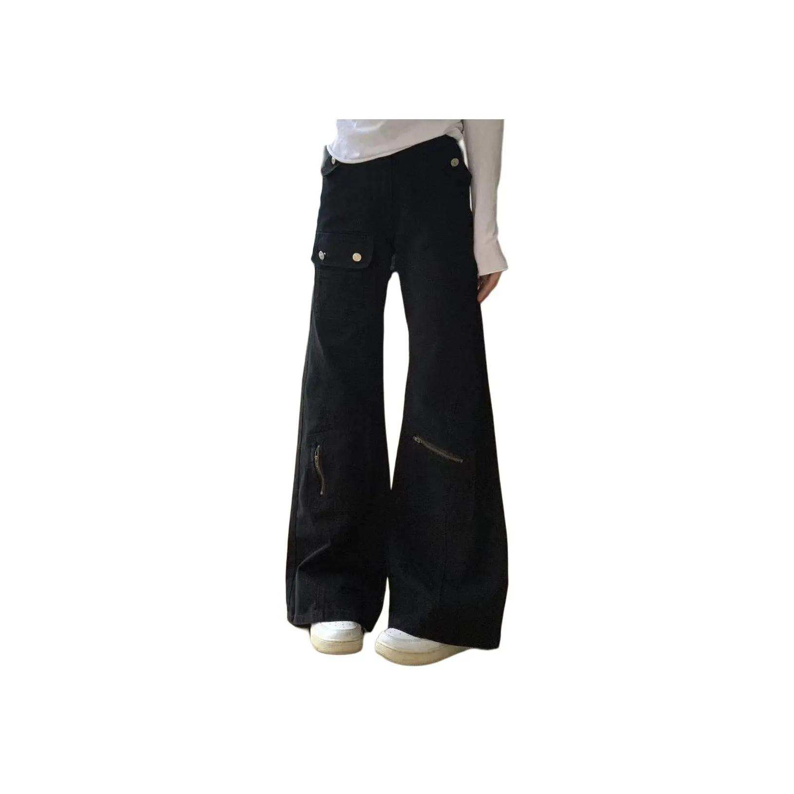 YEARNED Черные Женские Джинсы