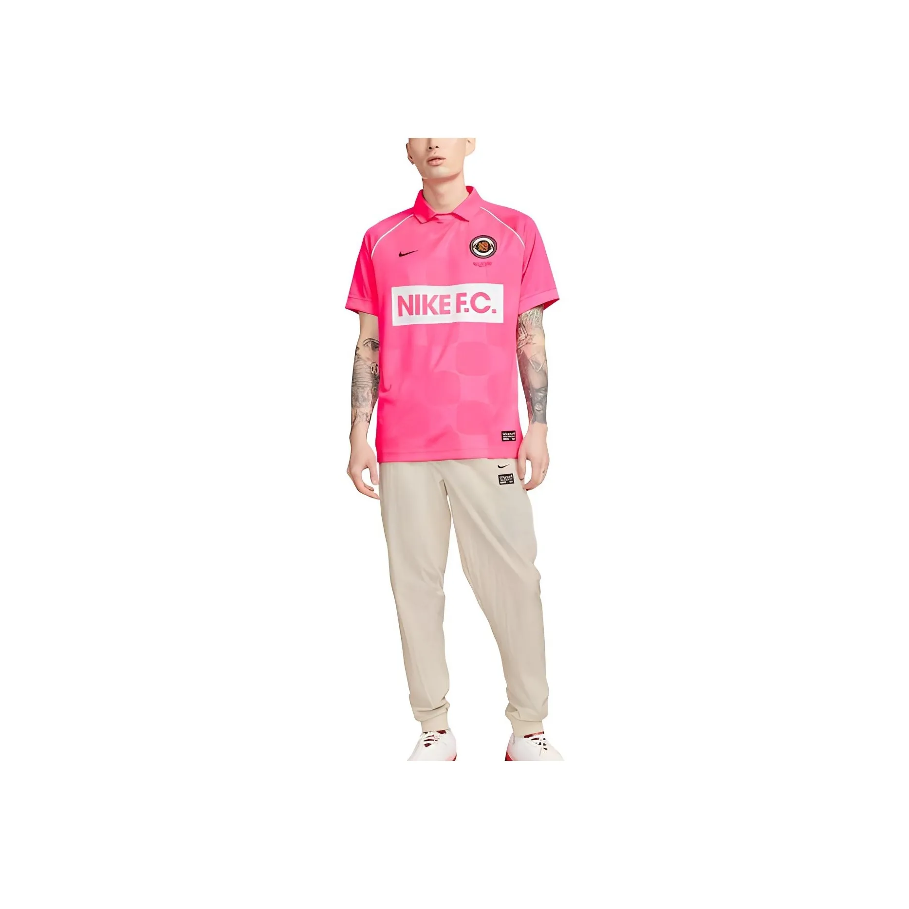 Nike Soccer Jerseys Men's Transparent Pink