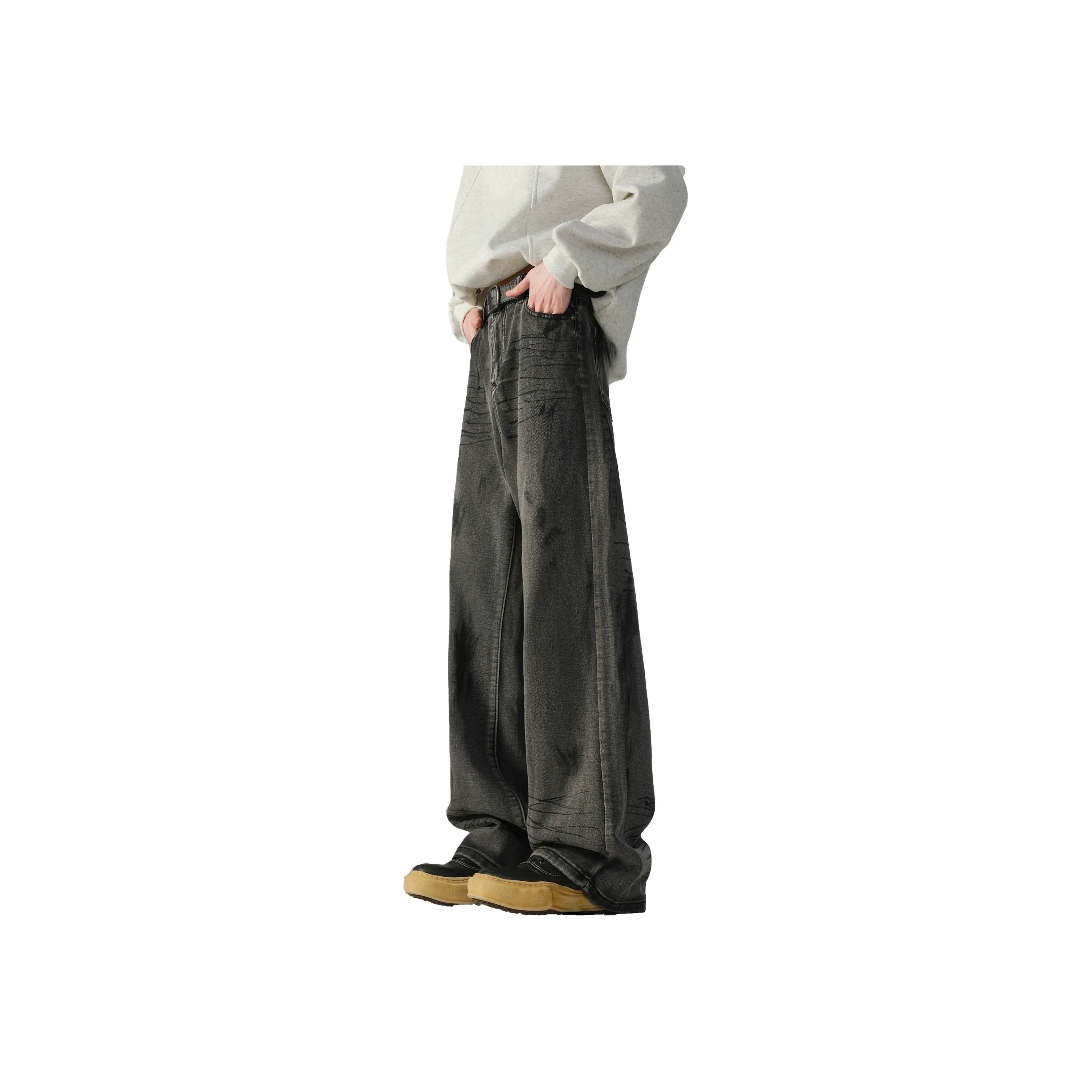 KADAKADA SUITE Jeans Unisex Wasteland Gray