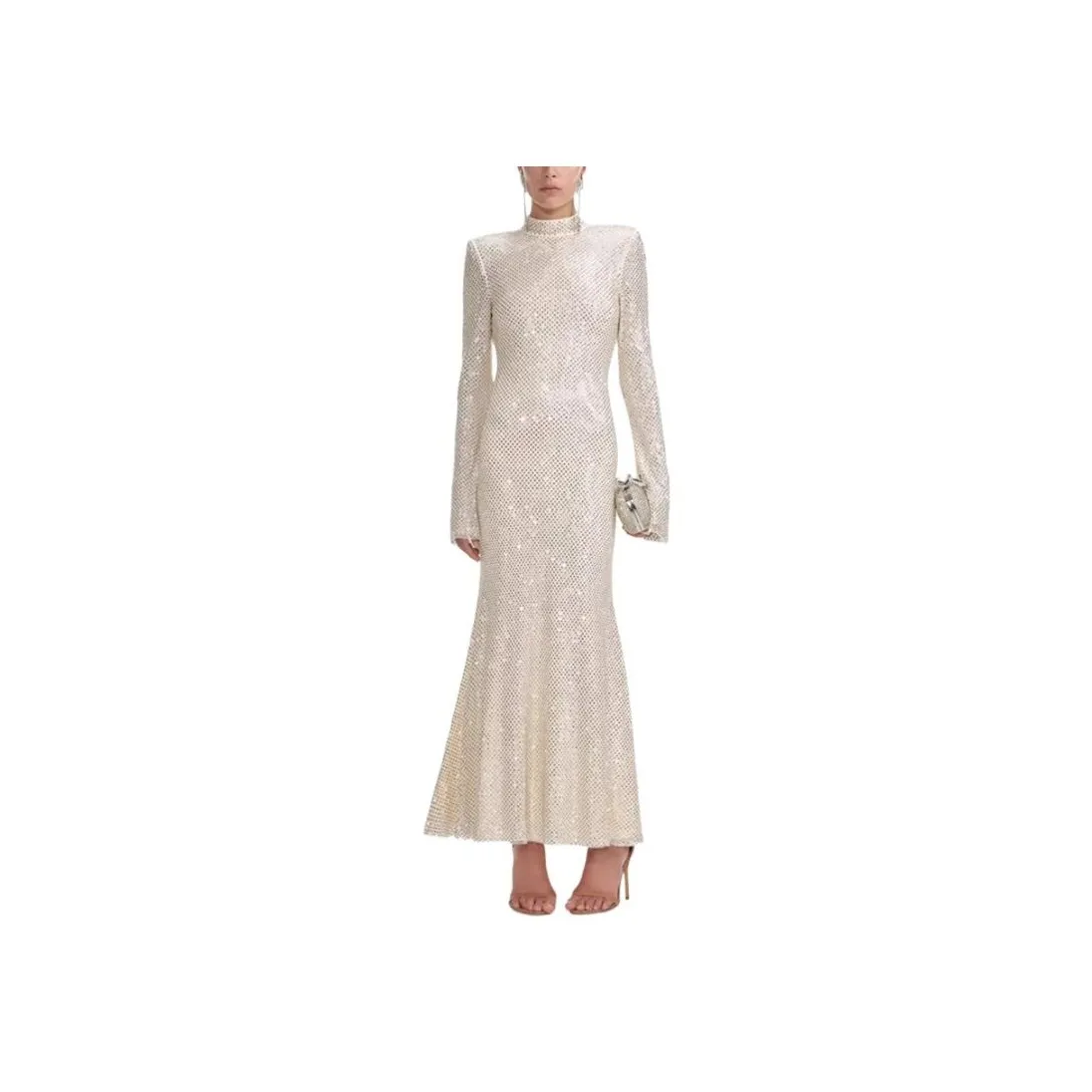 Self portrait Embellished Midi Dress