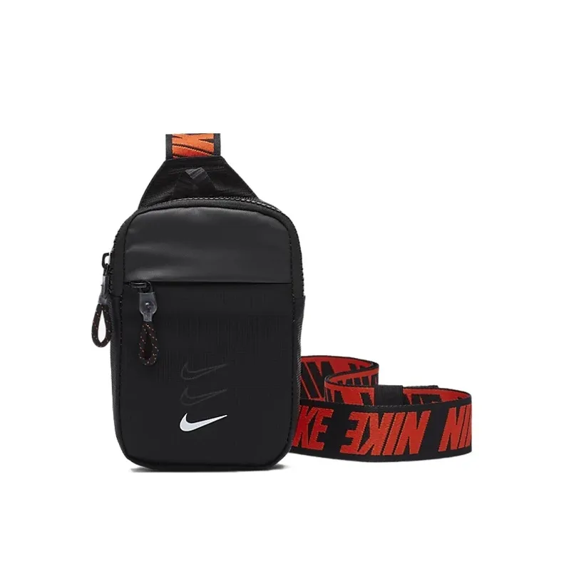 Nike Polyester Crossbody Bag Sling Bag Regular Unisex Black