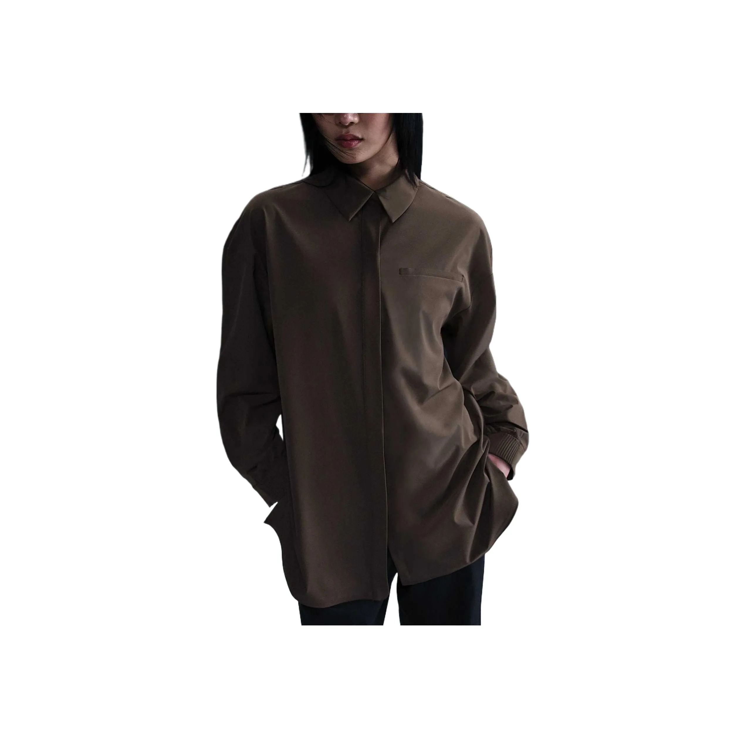 Nike 24.7 PerfectStretch Women's Dri FIT Oversized Long Sleeve Shirt