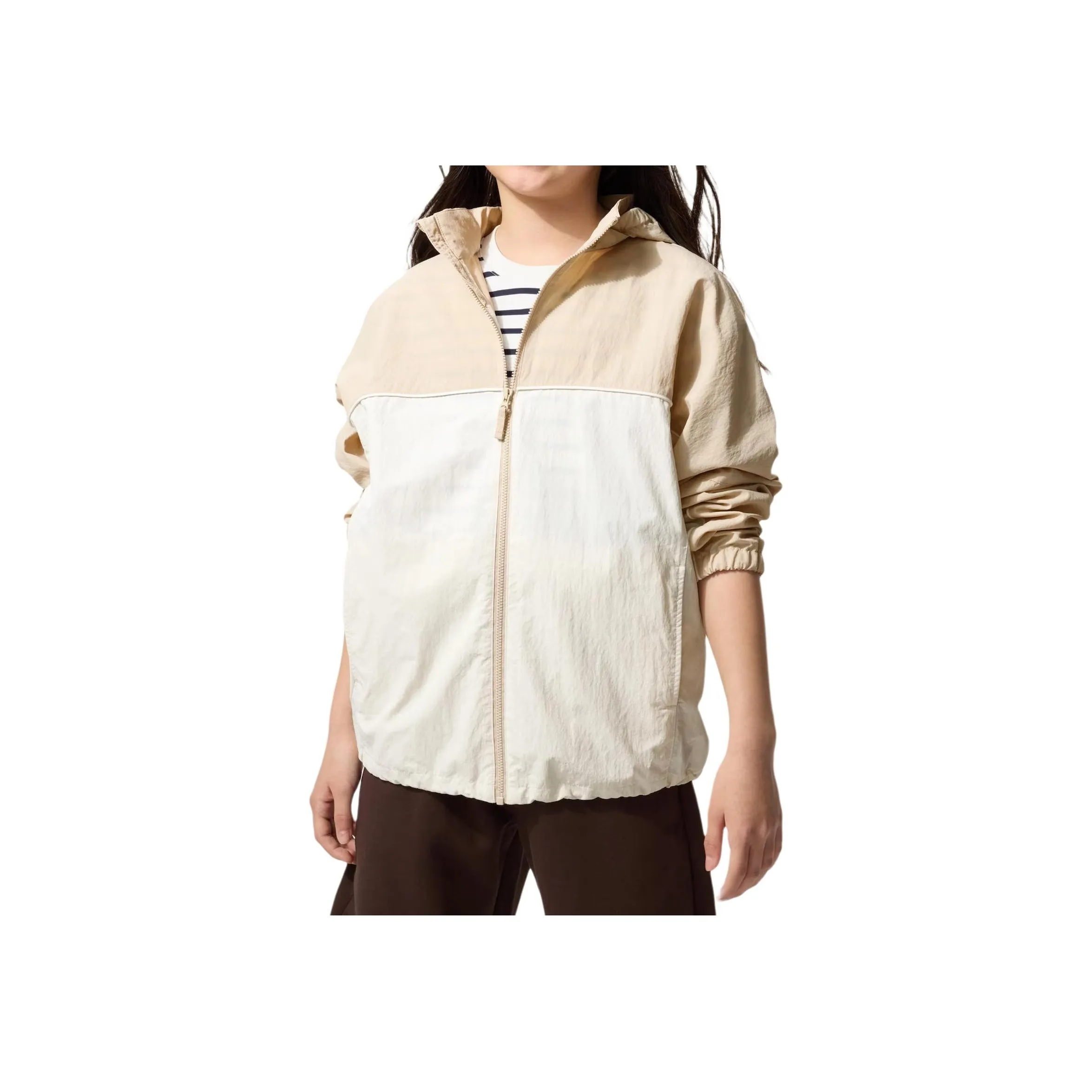 UNIQLO Бежевый Kids Парки