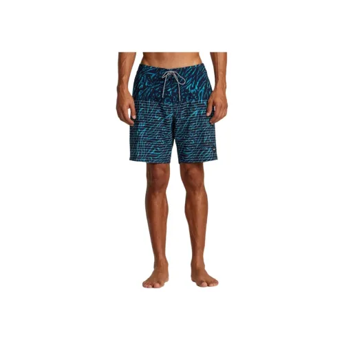RVCA Темный цвет Деним Мужские Повседневные Шорты