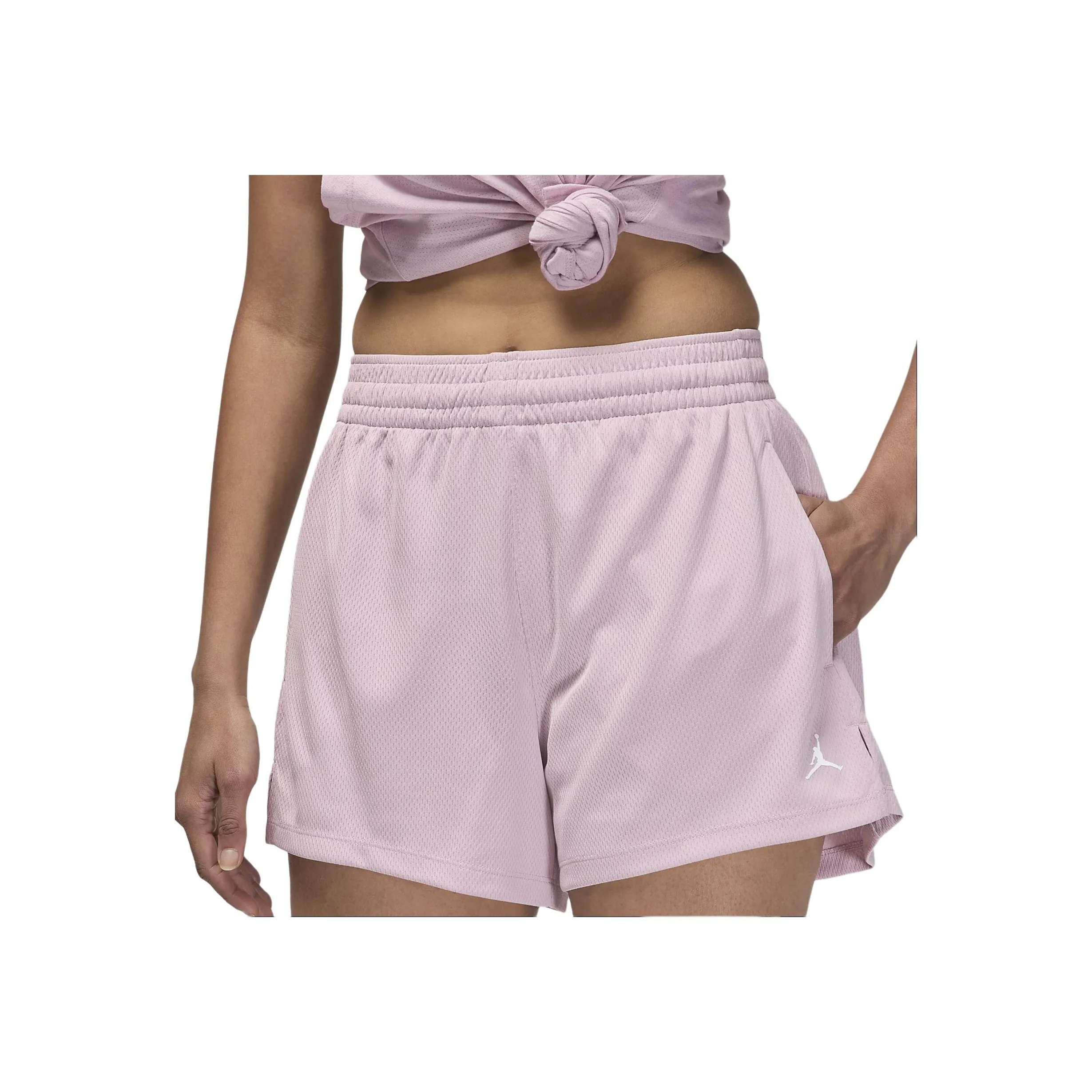 Jordan Sport Sports Shorts Women's Plum Chalk
